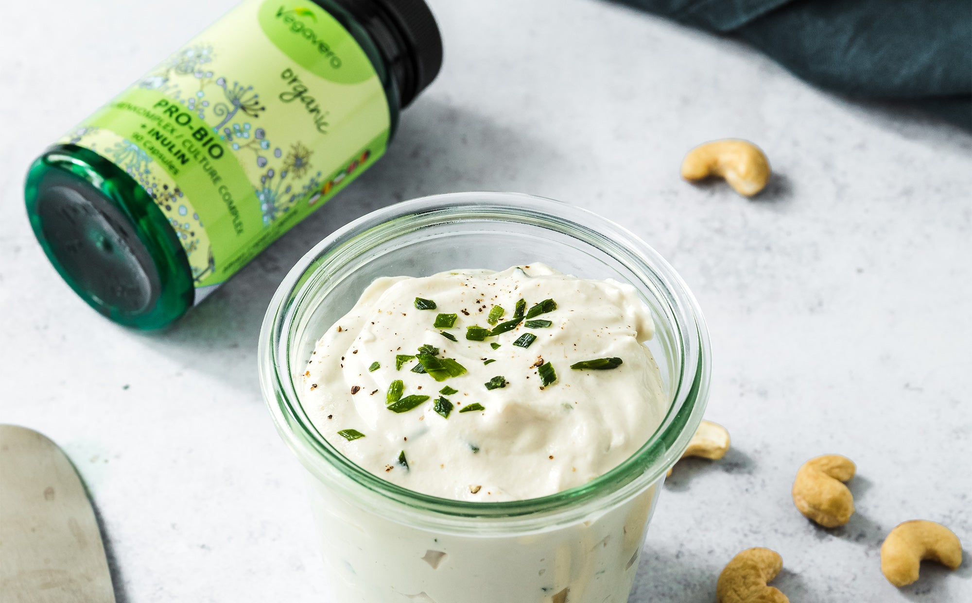 Vegan Fermented Cream Cheese