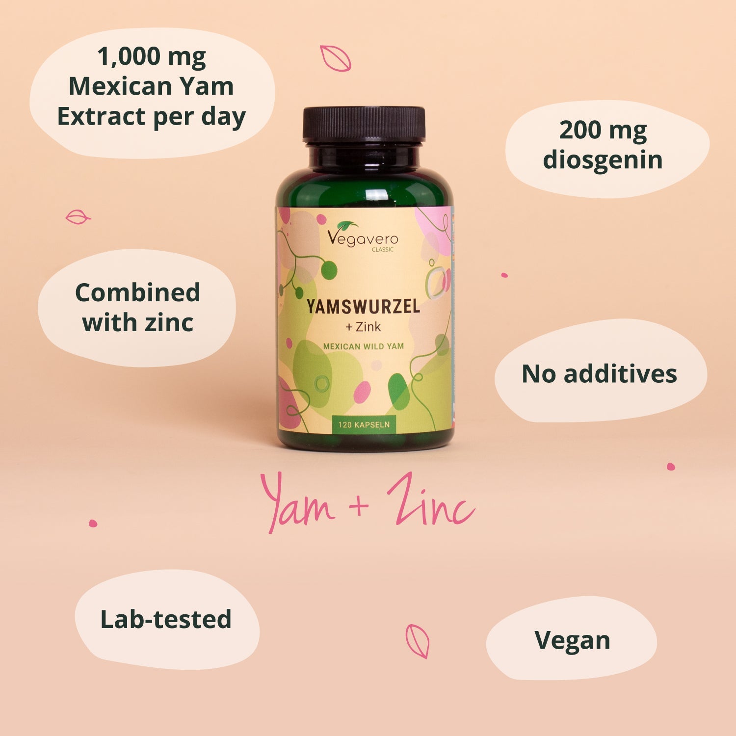 Igname Selvatico + Zinco Capsule