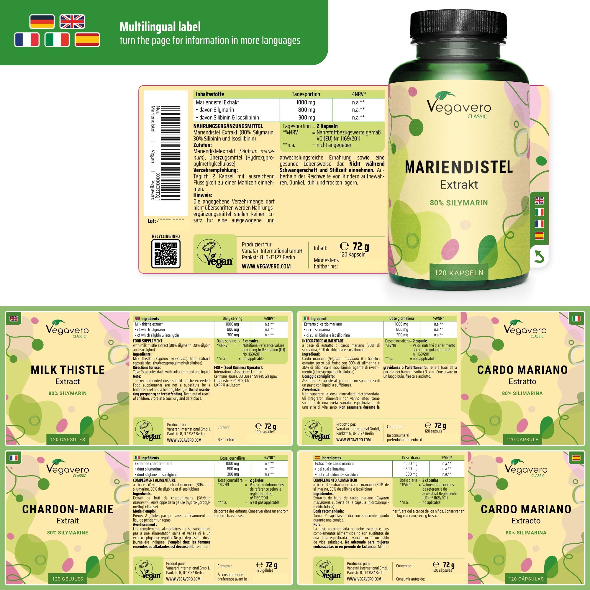 Cardo Mariano Estratto Capsule