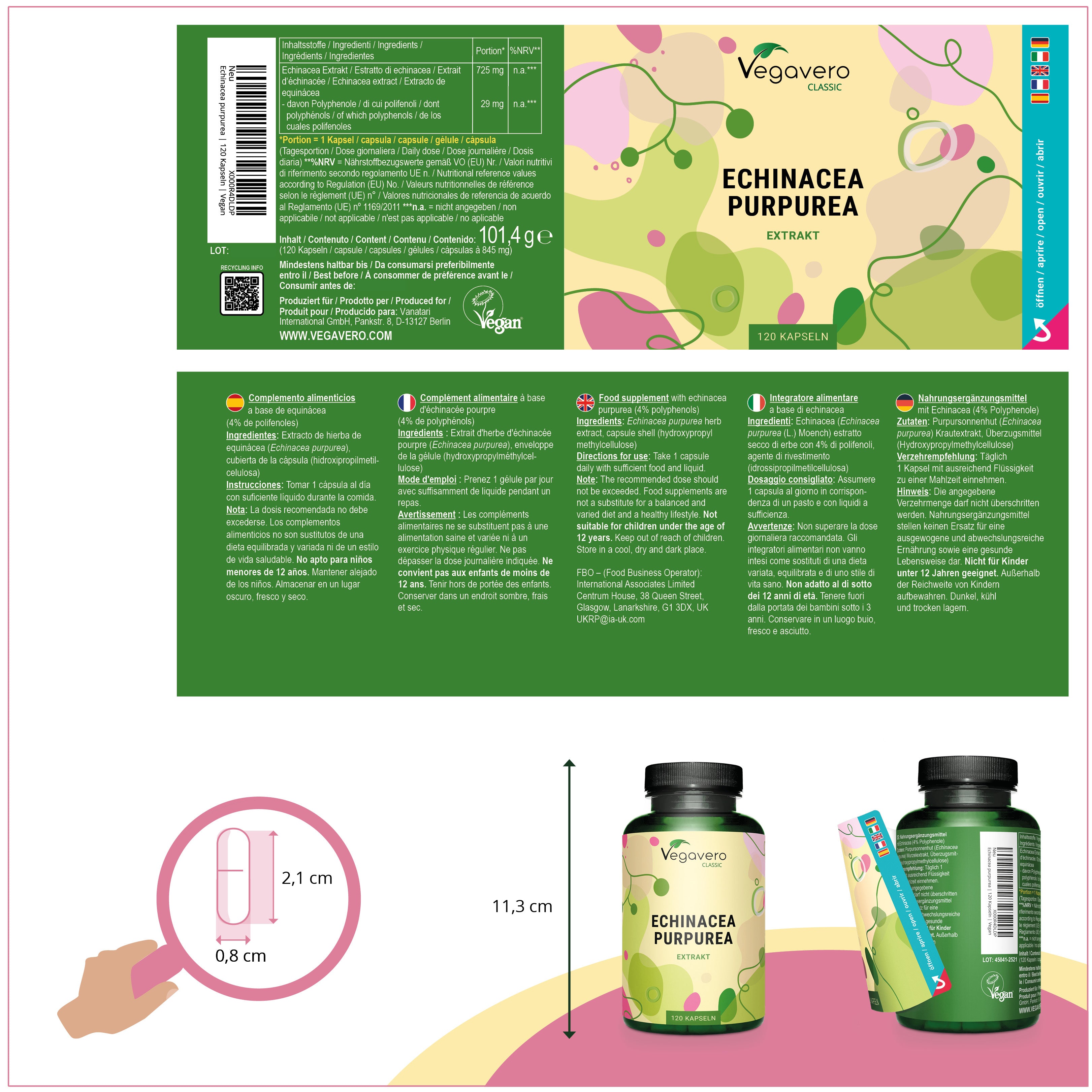 Echinacea Purpurea Estratto Capsule