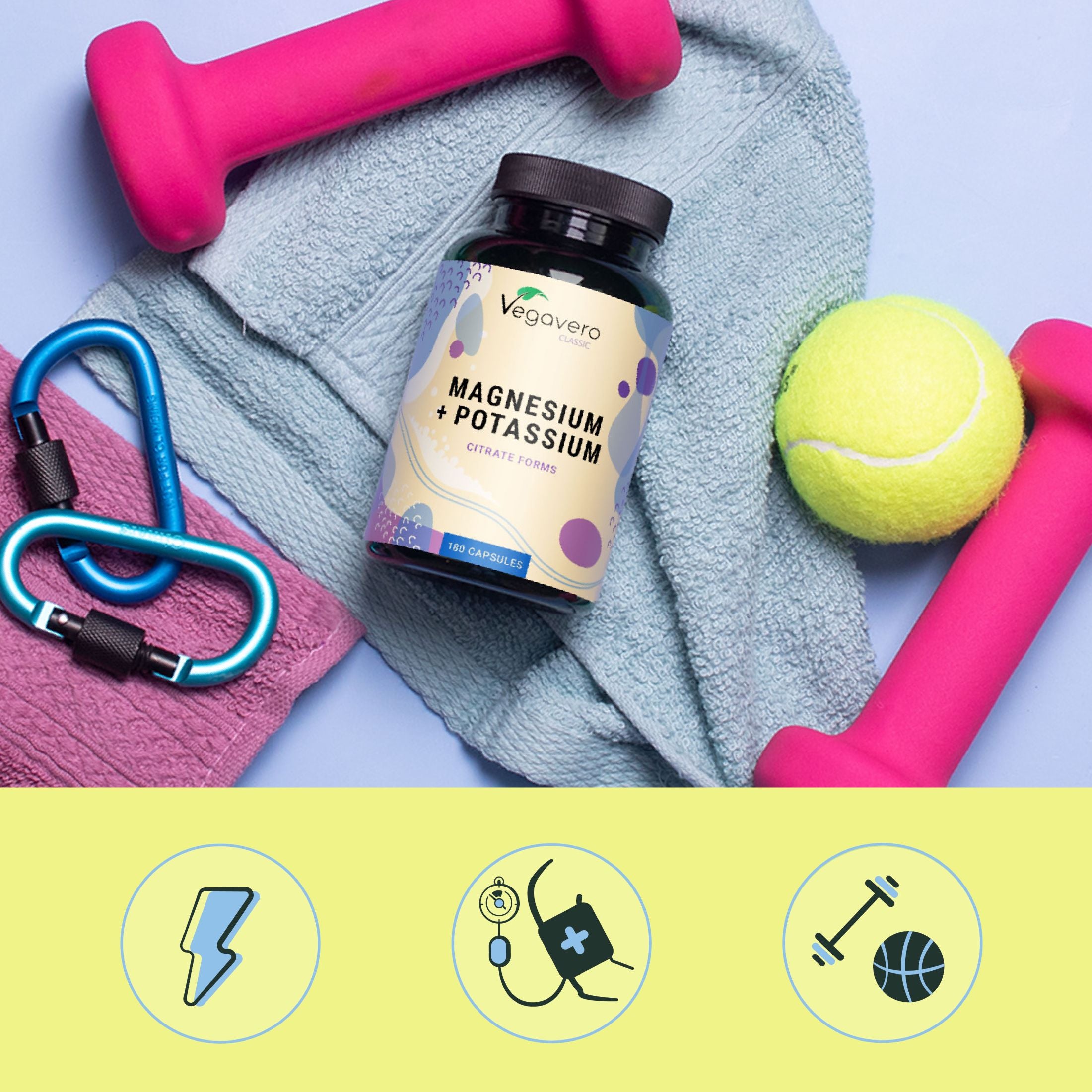 Magnesio + Potassio Capsule