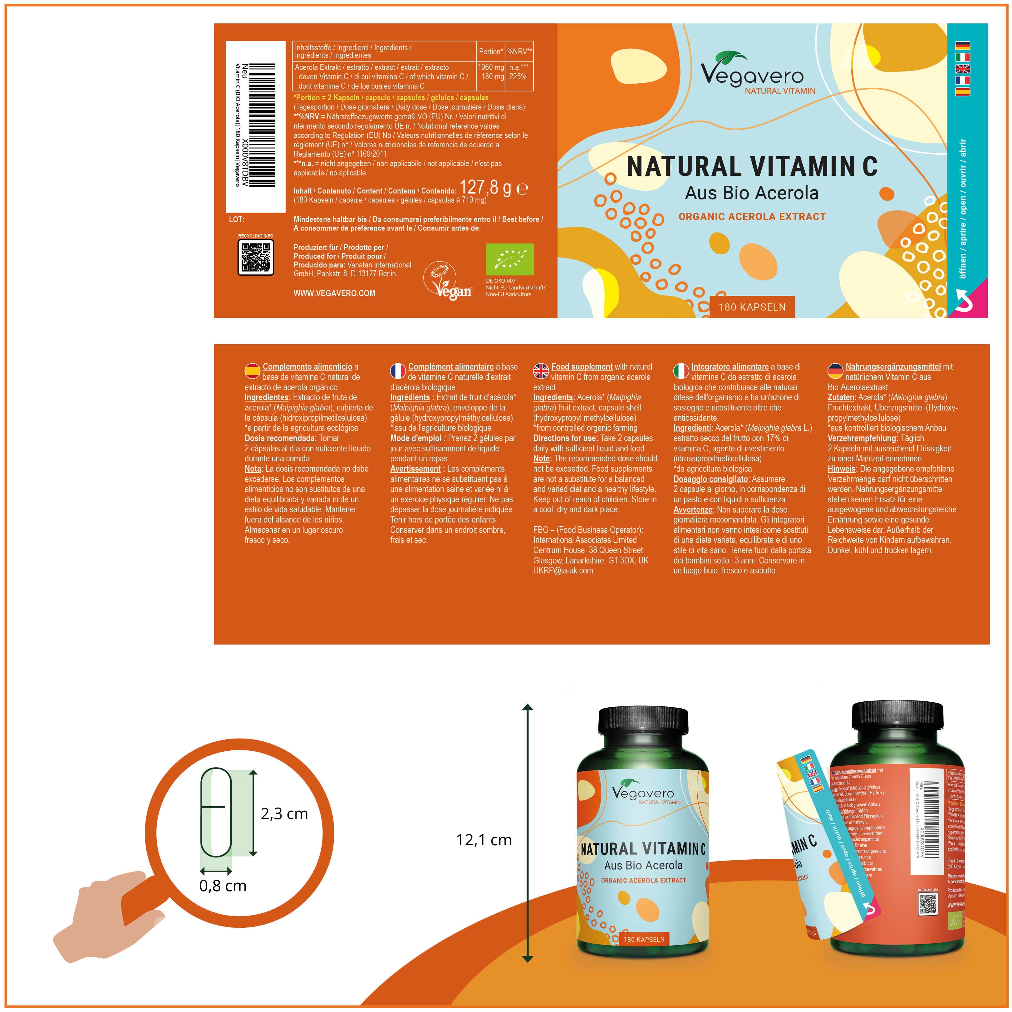 Vitamina C Naturale Capsule Bio