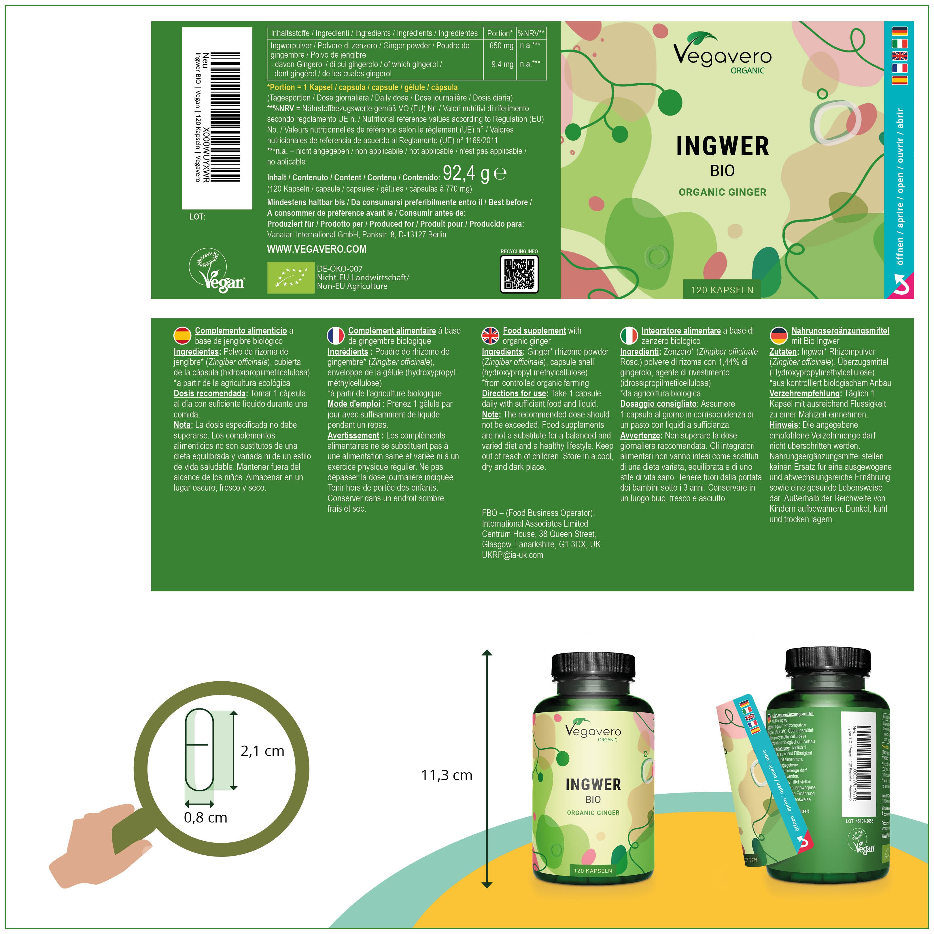 Zenzero Capsule Bio