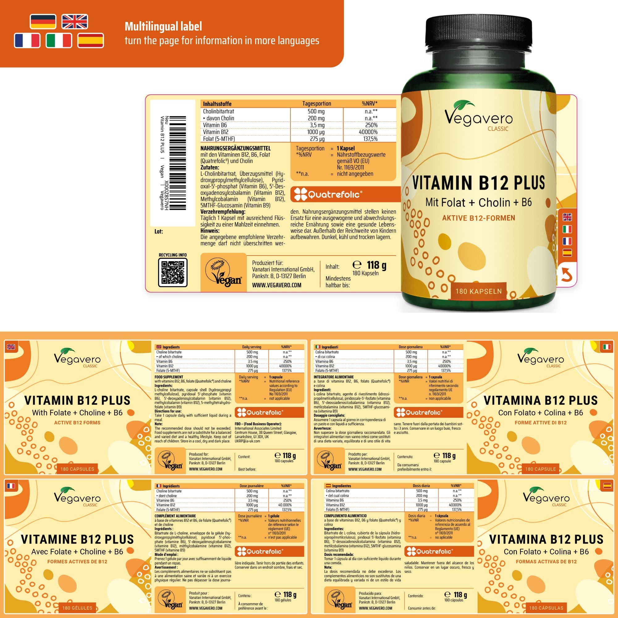 Vitamina B12 Plus Capsule