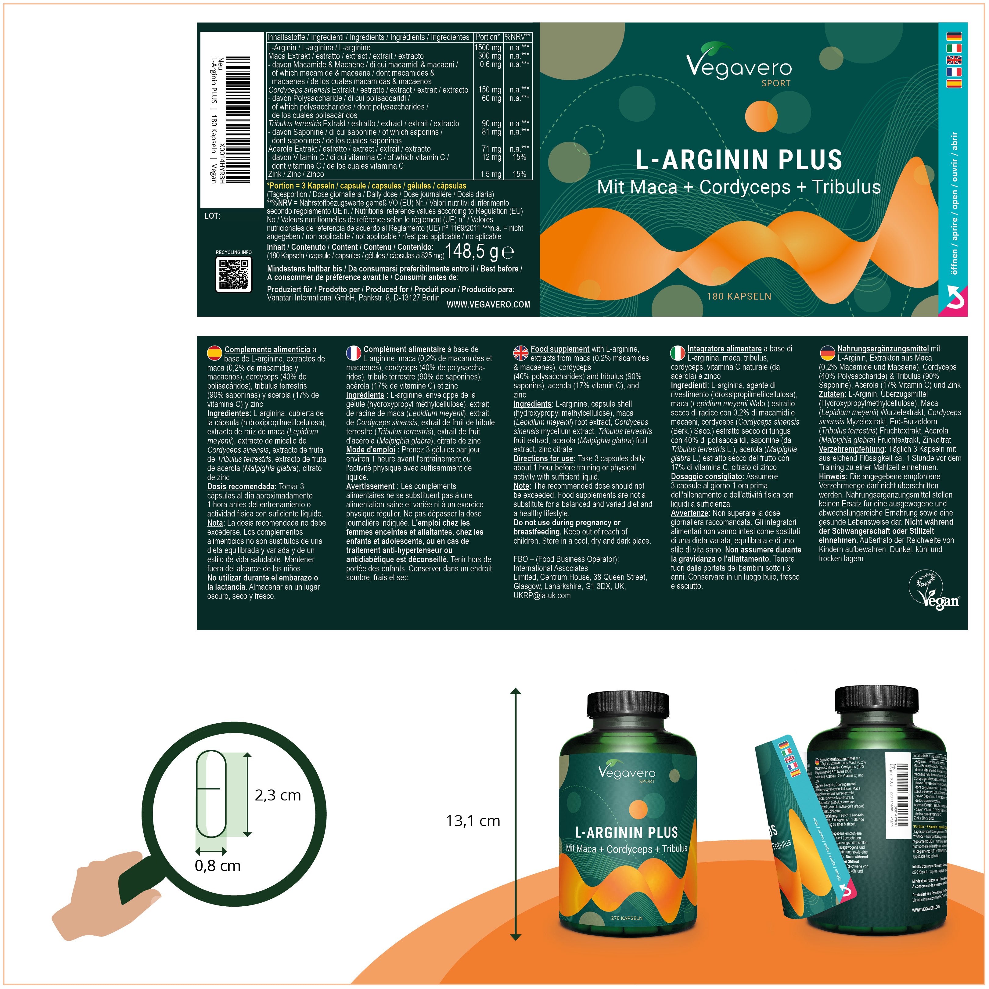 L-Arginina Plus Capsule