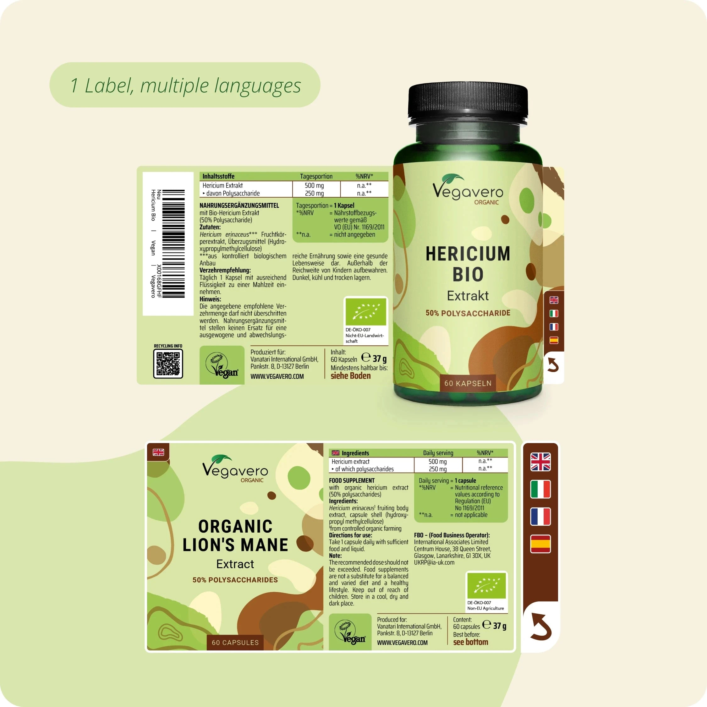 Criniera di Leone Capsule Bio