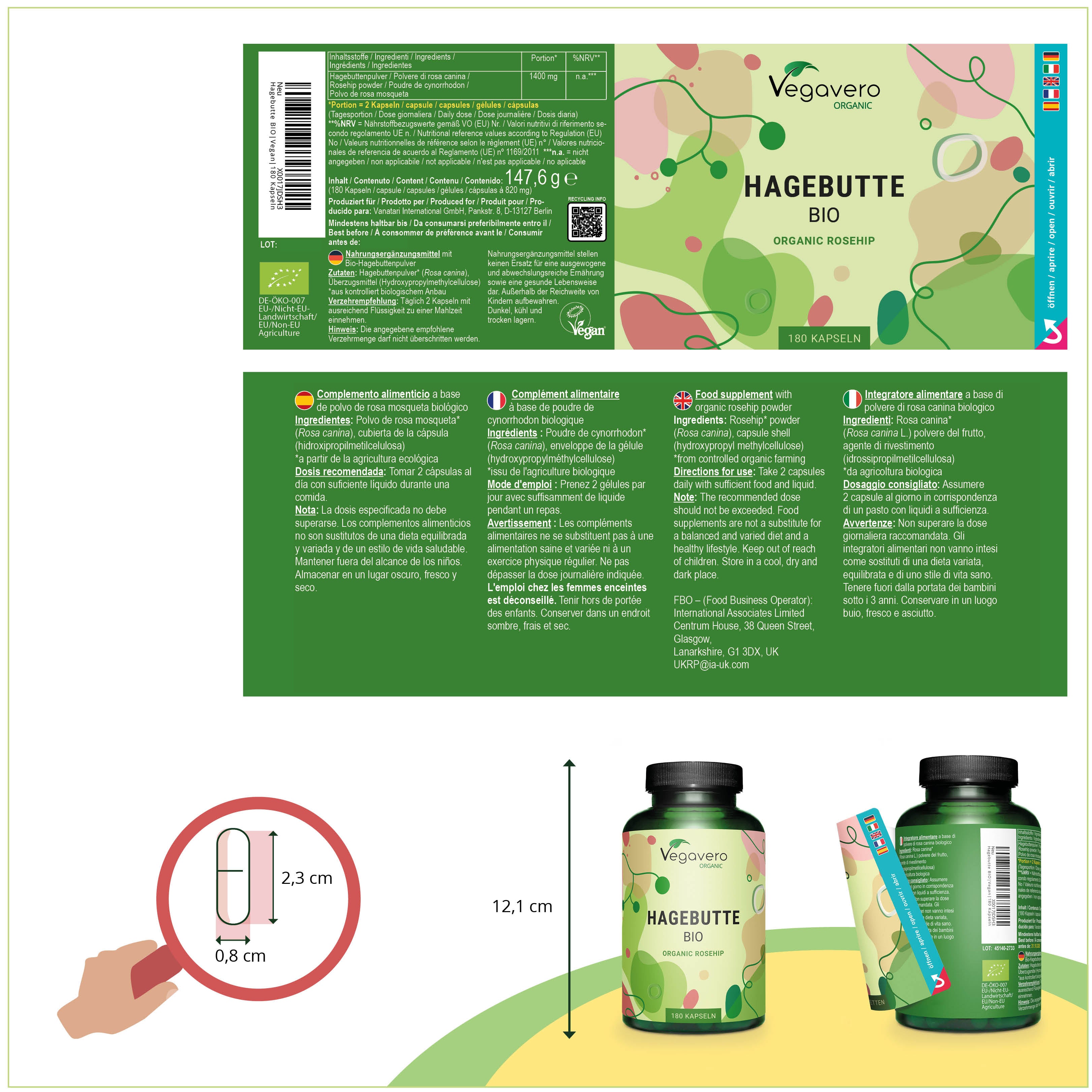 Rosa Canina Capsule Bio
