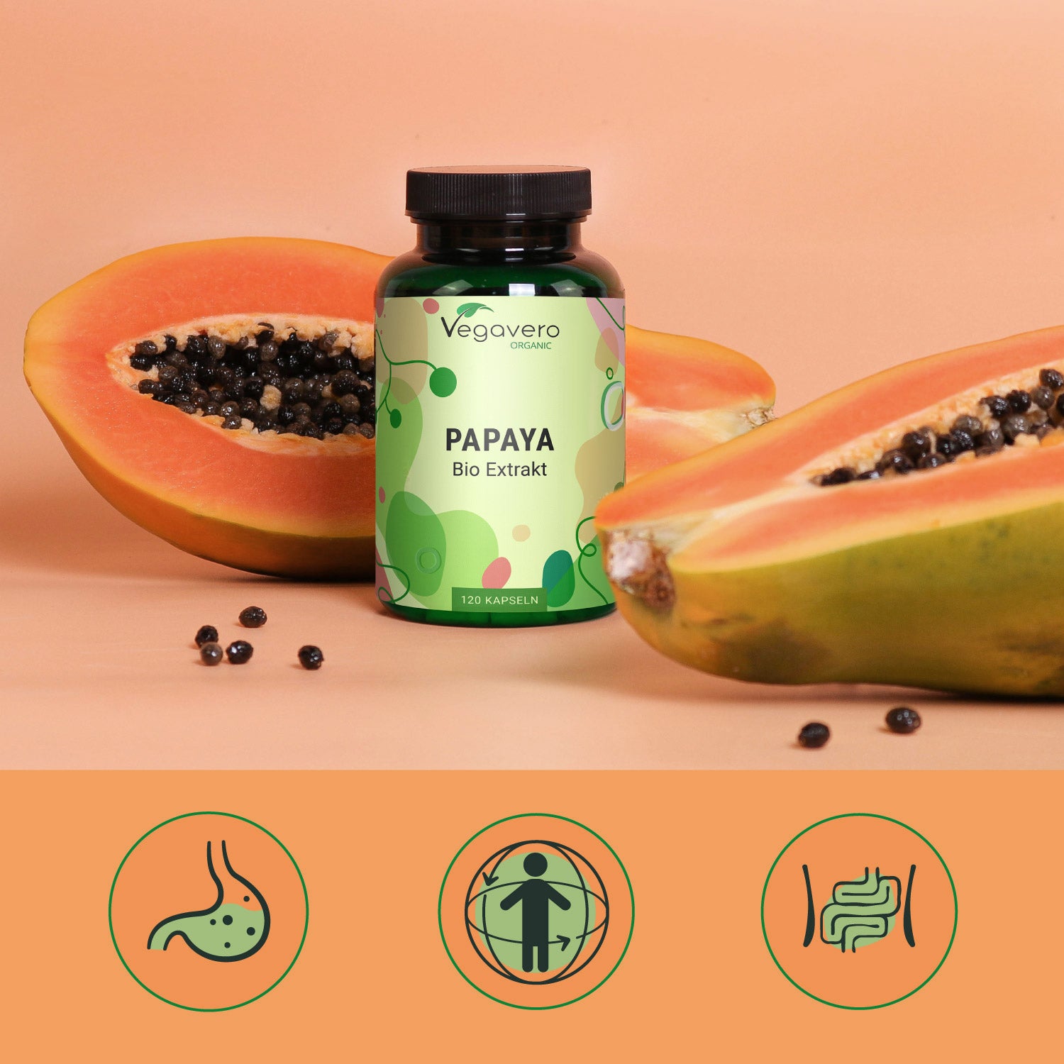 Estratto di Papaya Capsule Bio