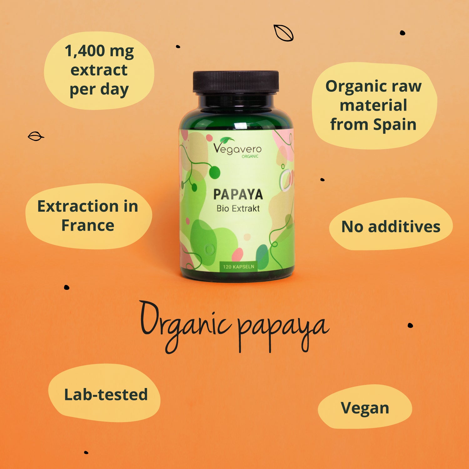 Estratto di Papaya Capsule Bio