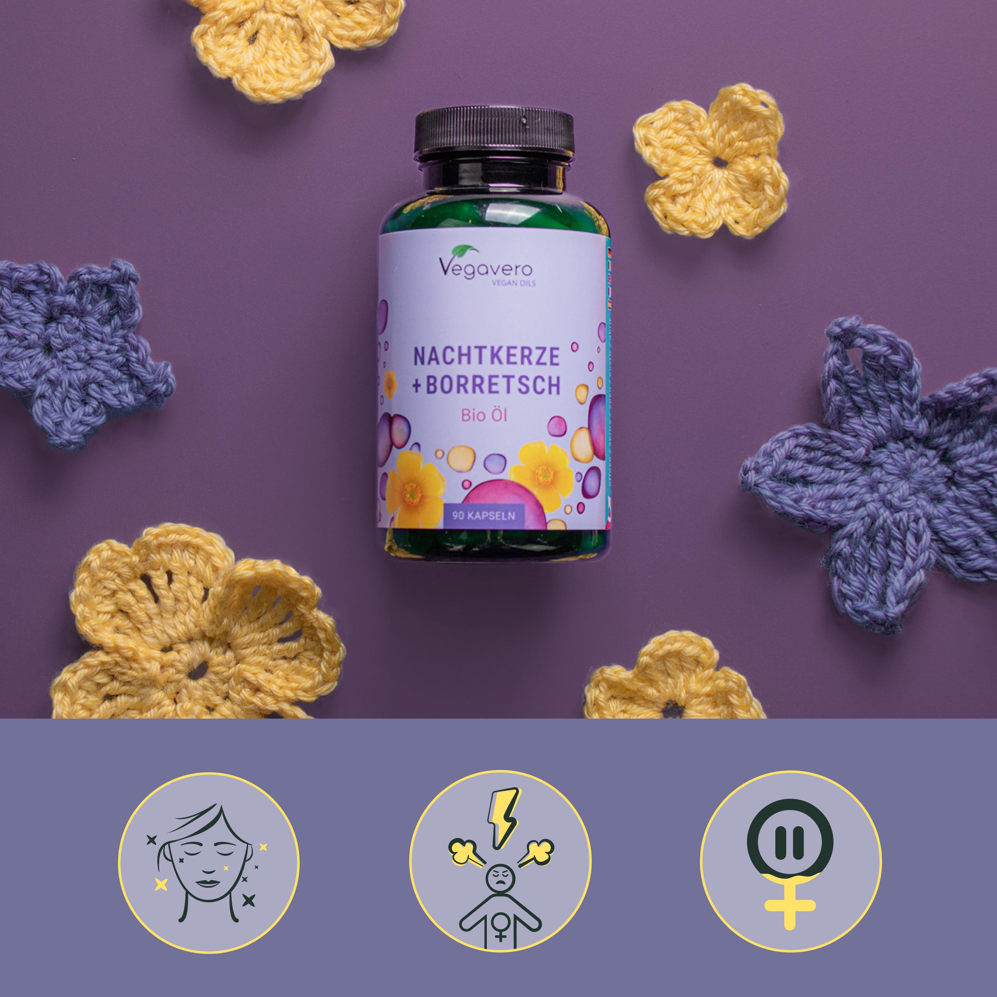 Olio di Enotera + Borragine Capsule Bio