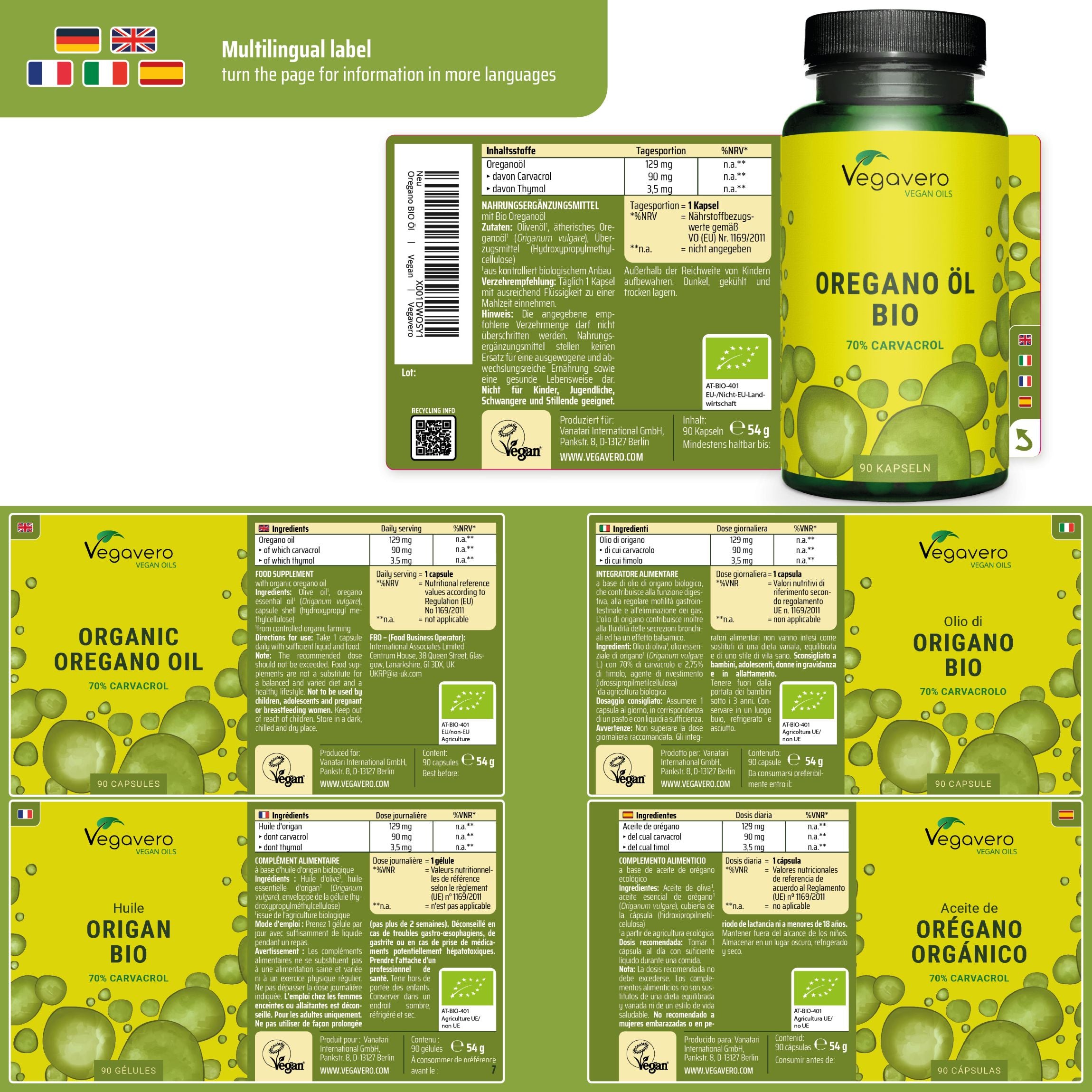 Olio di Origano Capsule Bio