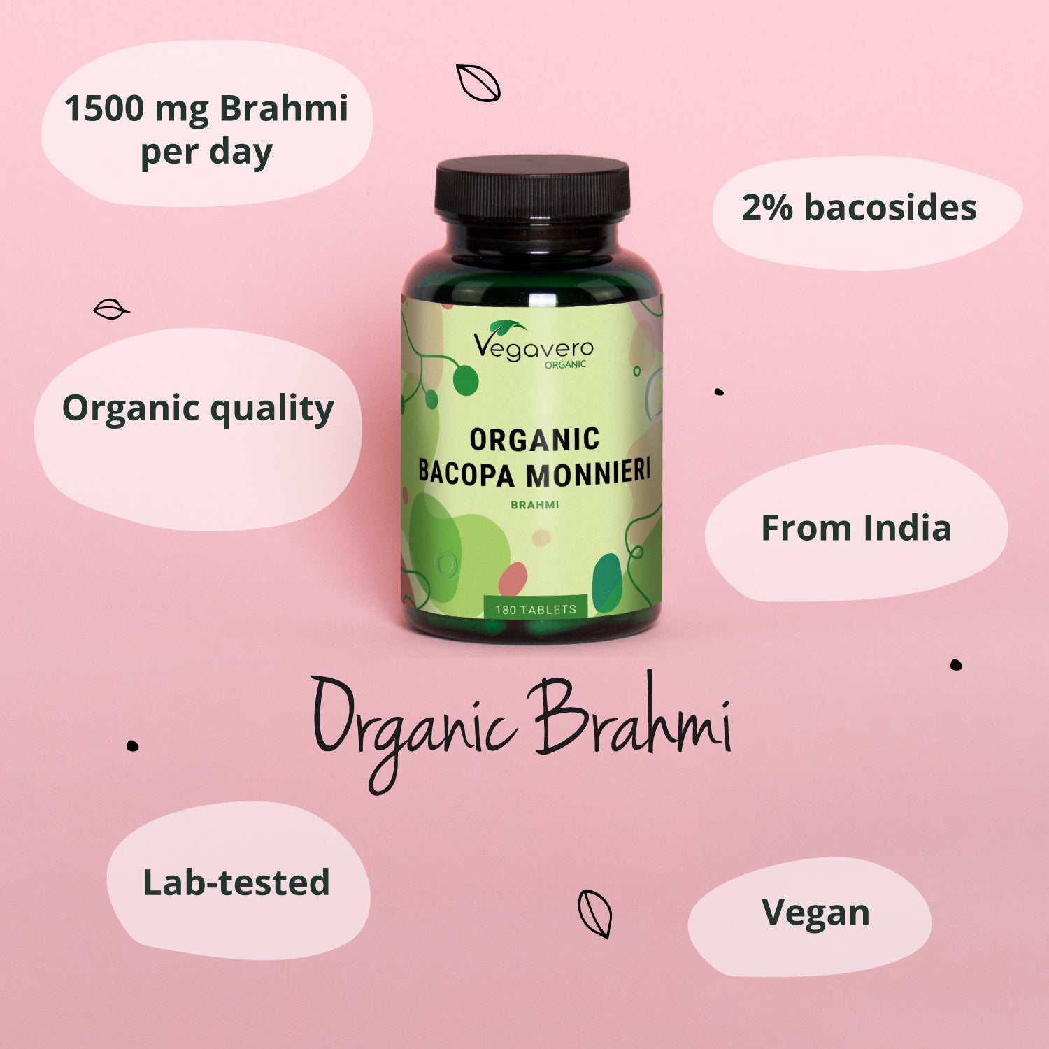 Brahmi Compresse Bio