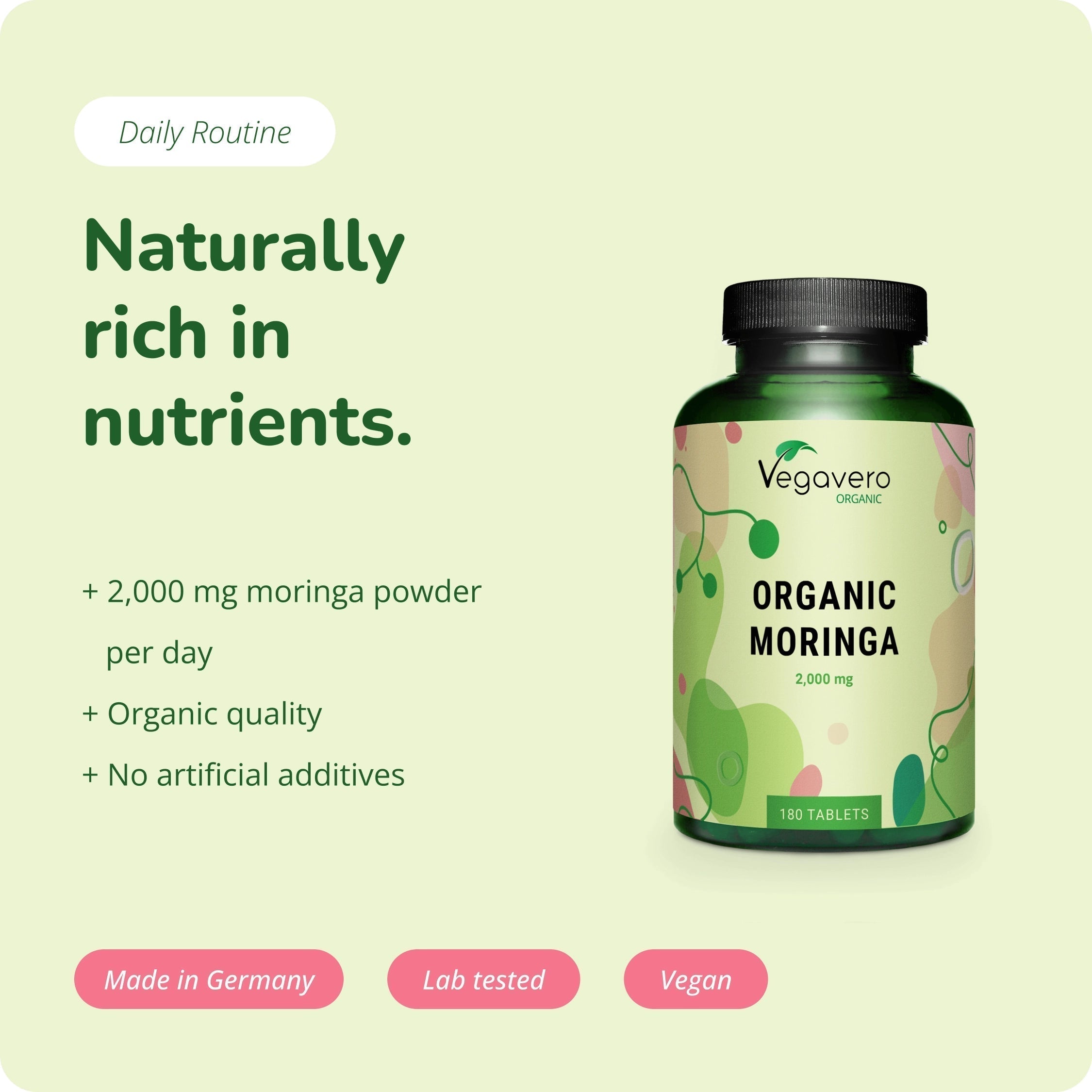 Moringa Oleifera Compresse Bio