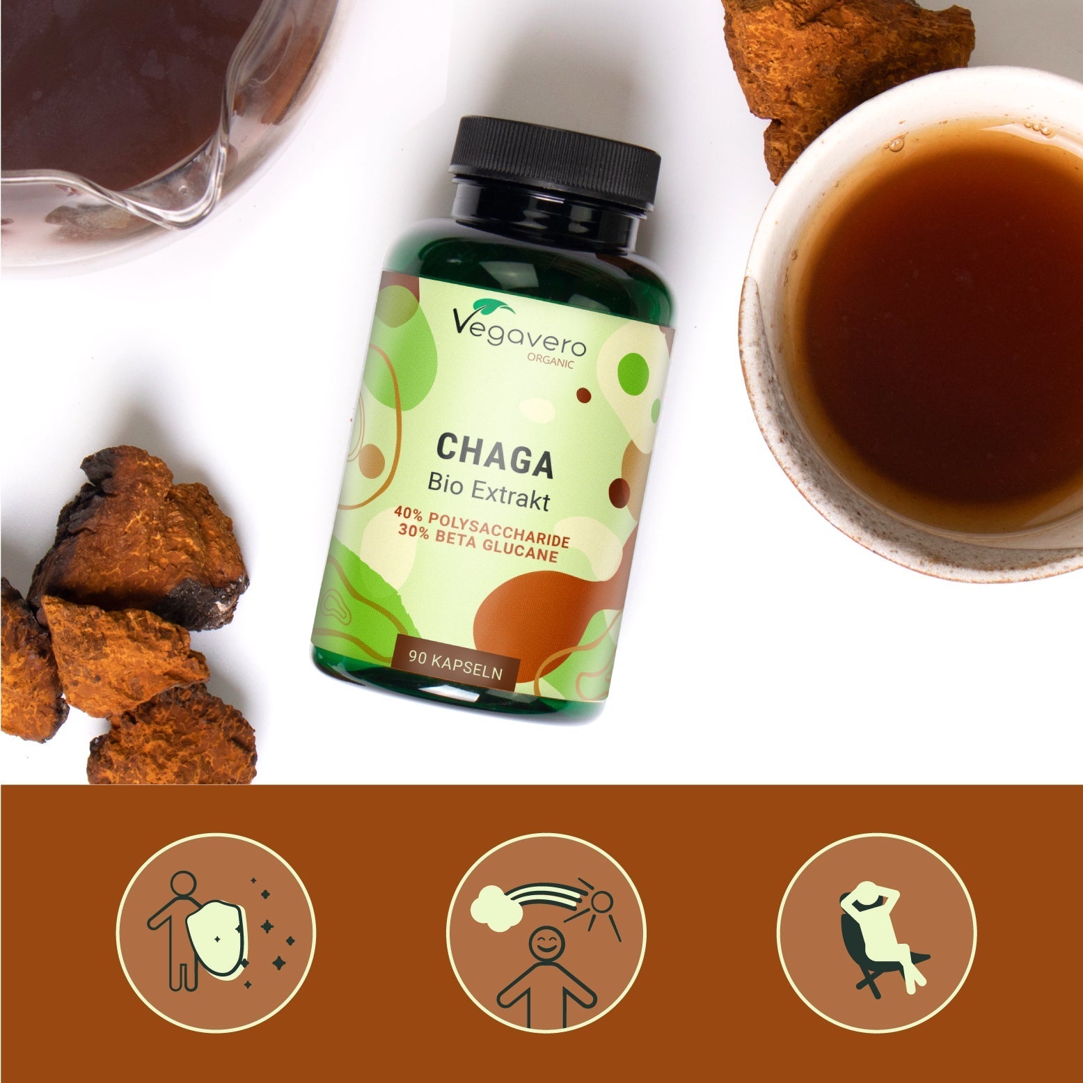 Chaga Estratto Capsule Bio