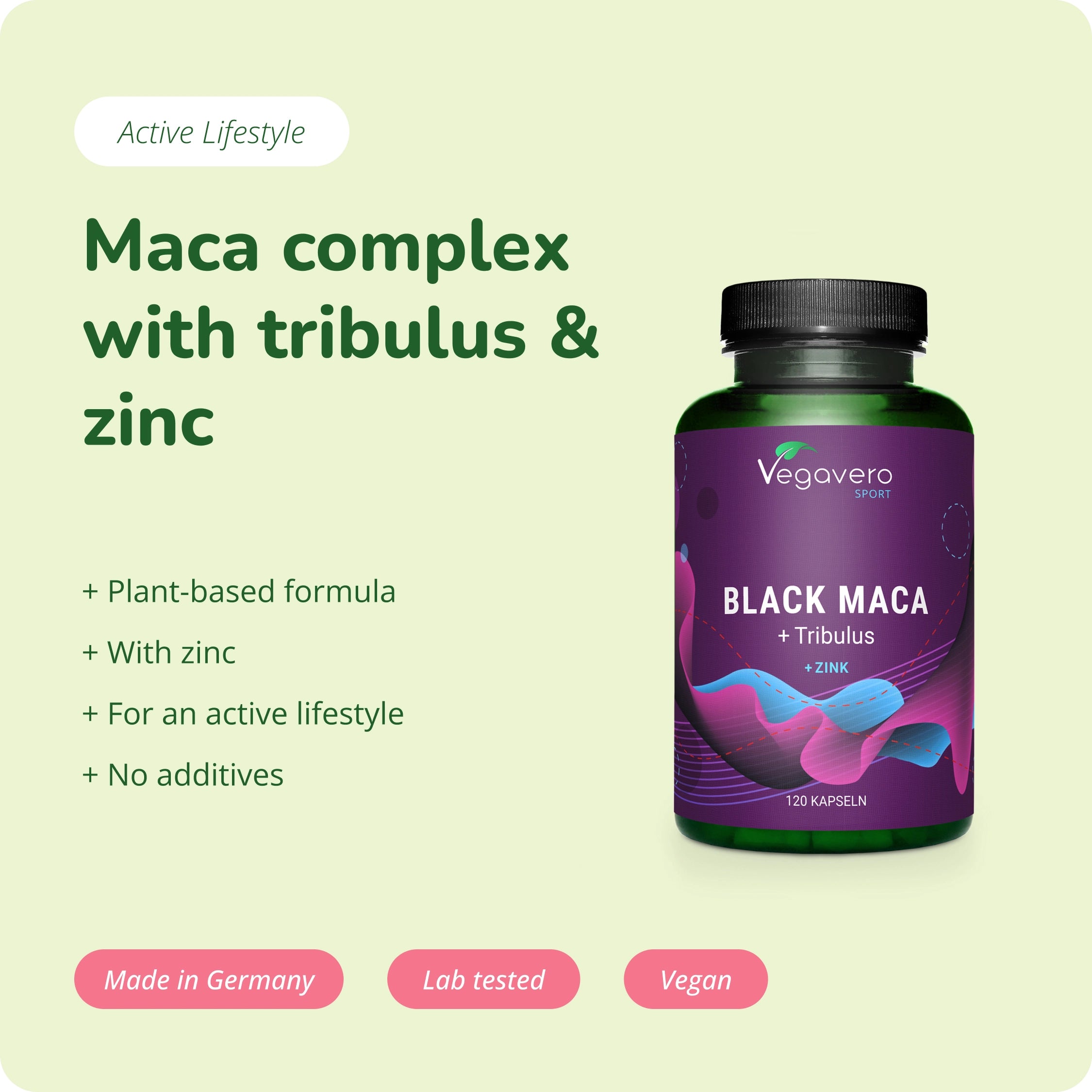 Maca Nera + Tribulus Capsule