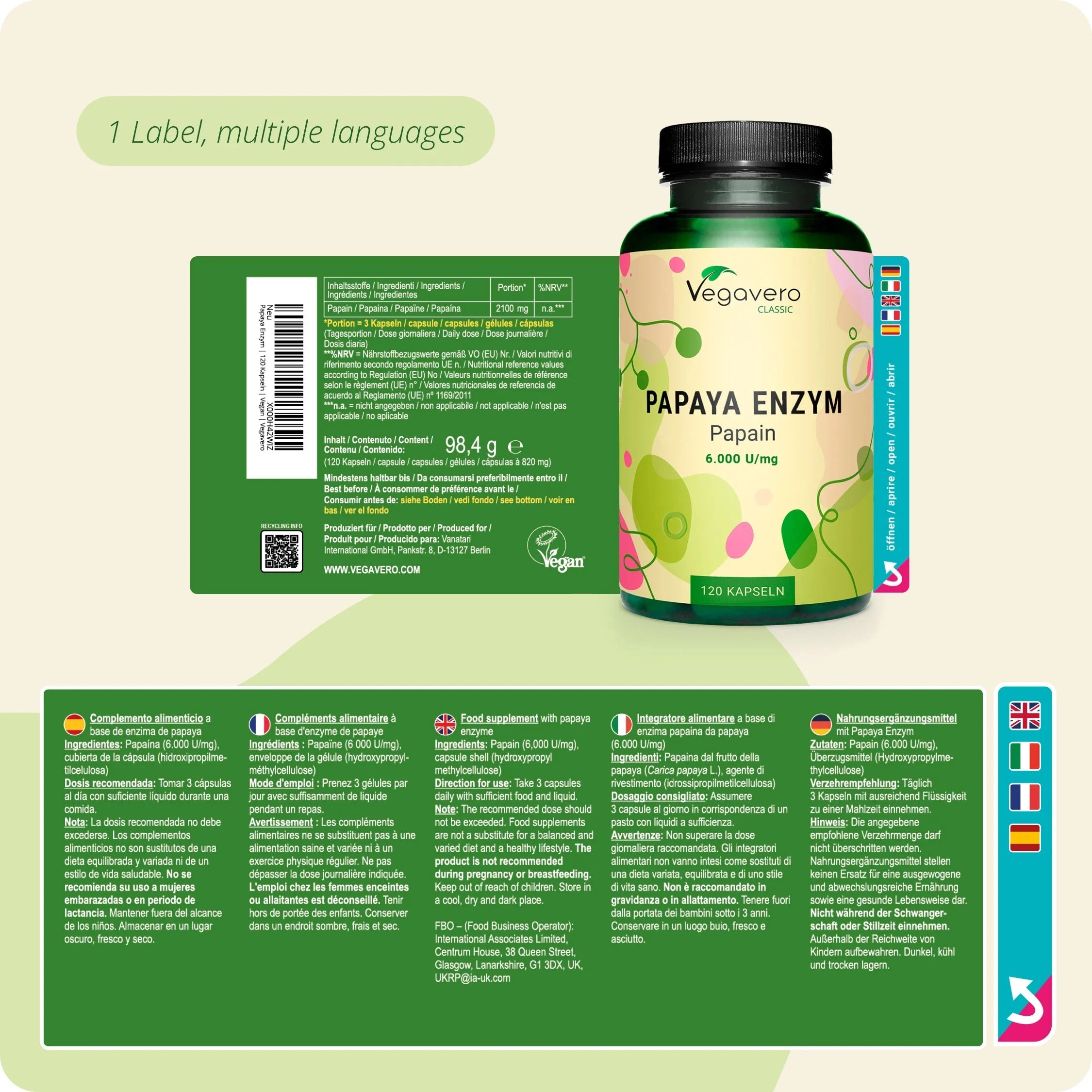 Papaya Enzimi Capsule