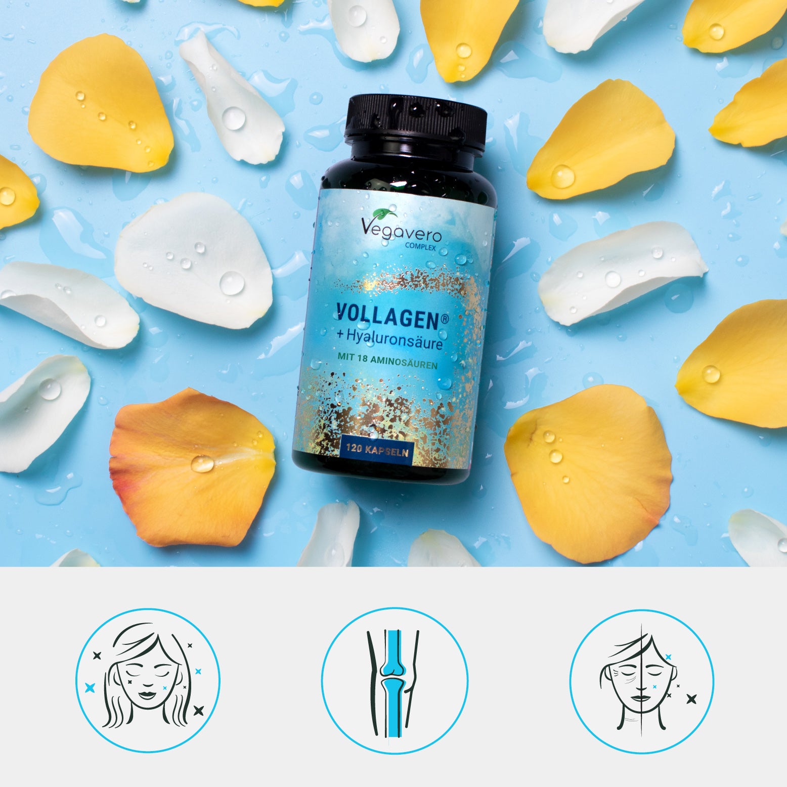 Vollagen + Acido Ialuronico Complex Capsule