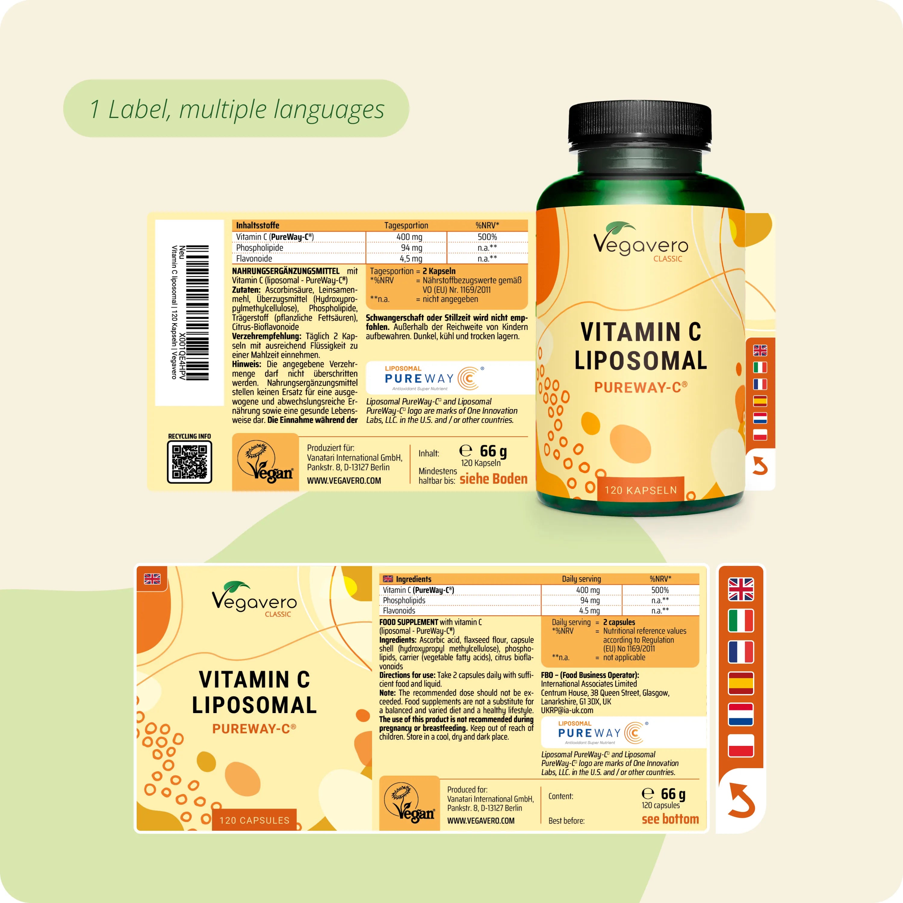 Vitamina C Liposomale Capsule