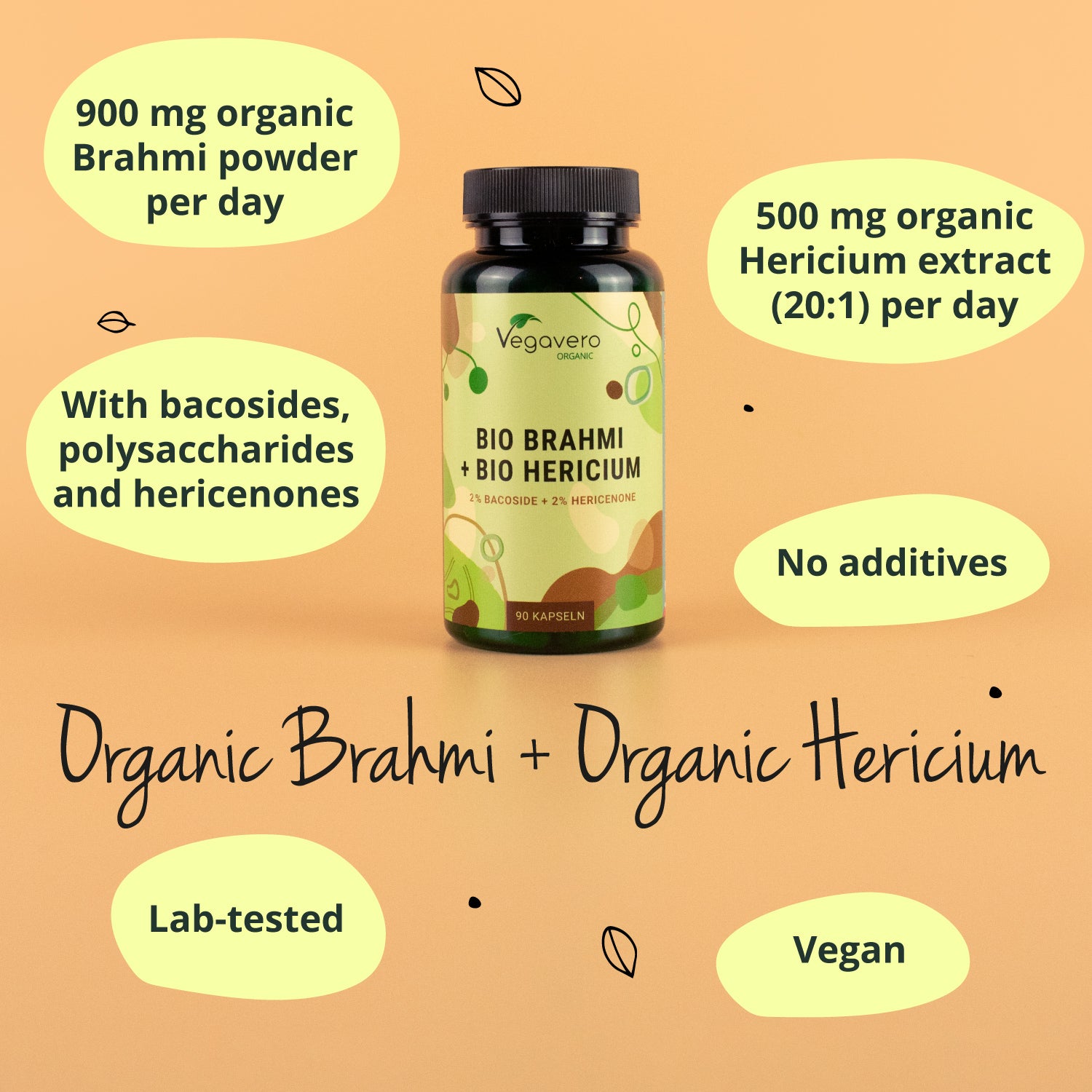 Brahmi + Hericium Capsule Bio