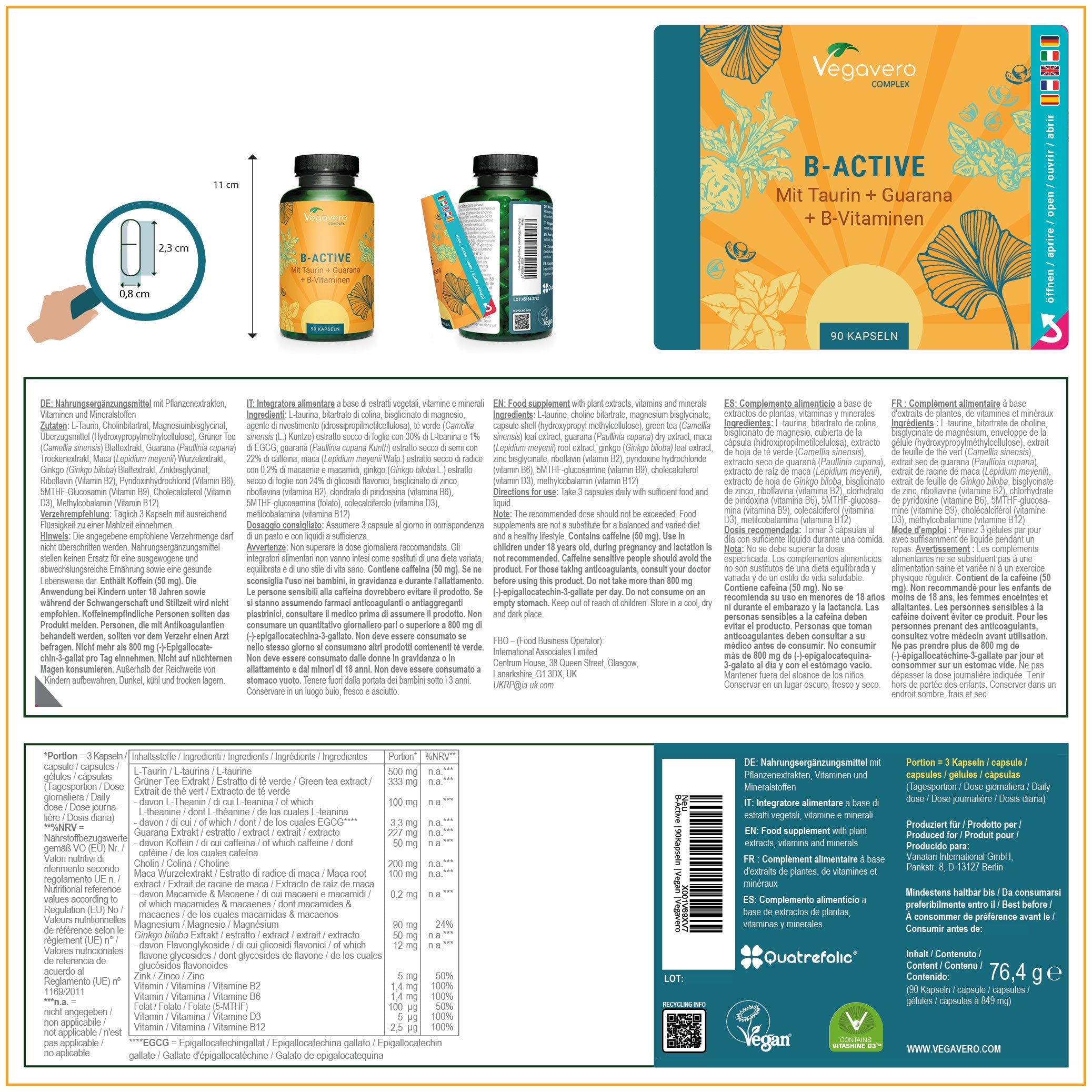 B‑Active Complex Capsule