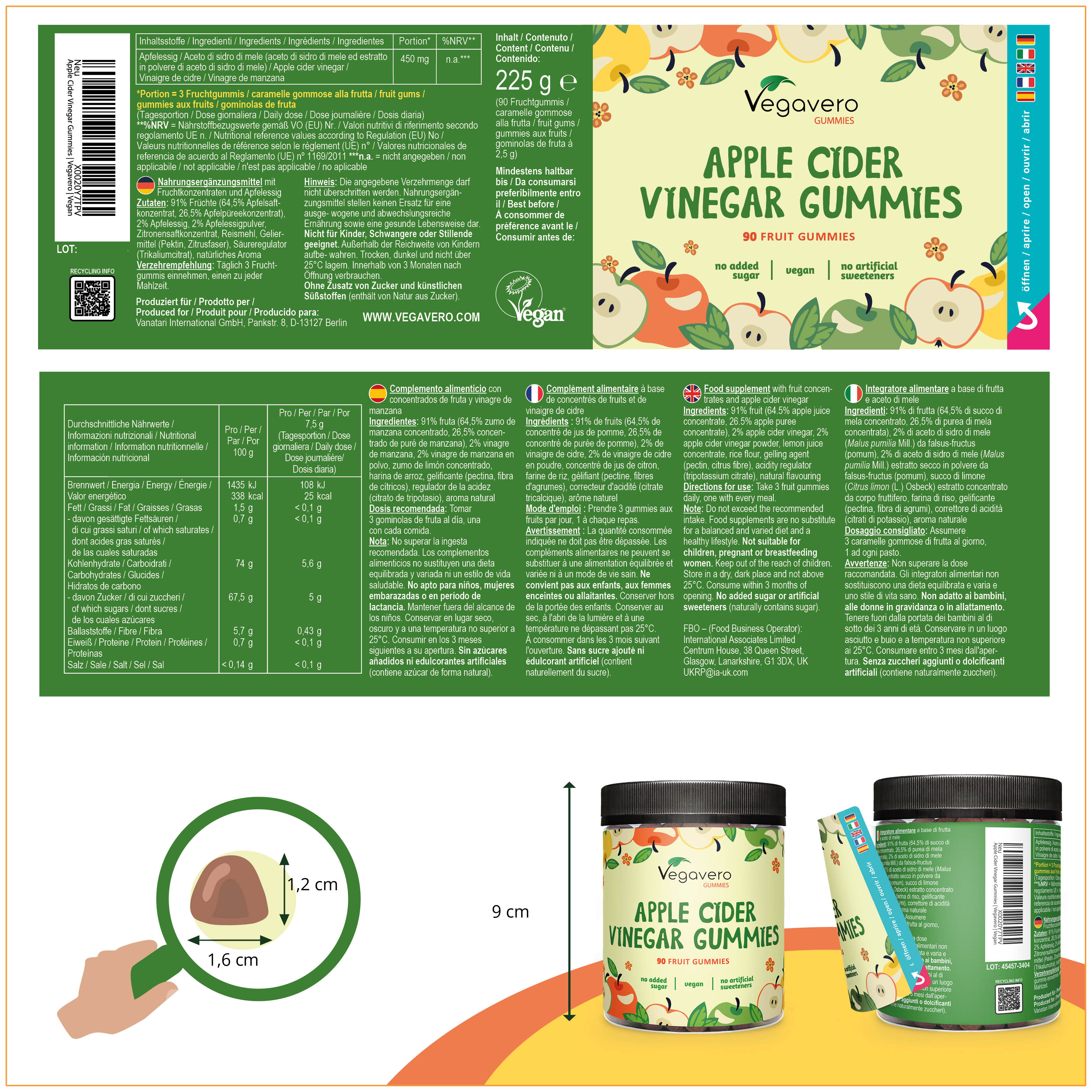 Aceto di Mele Gummies