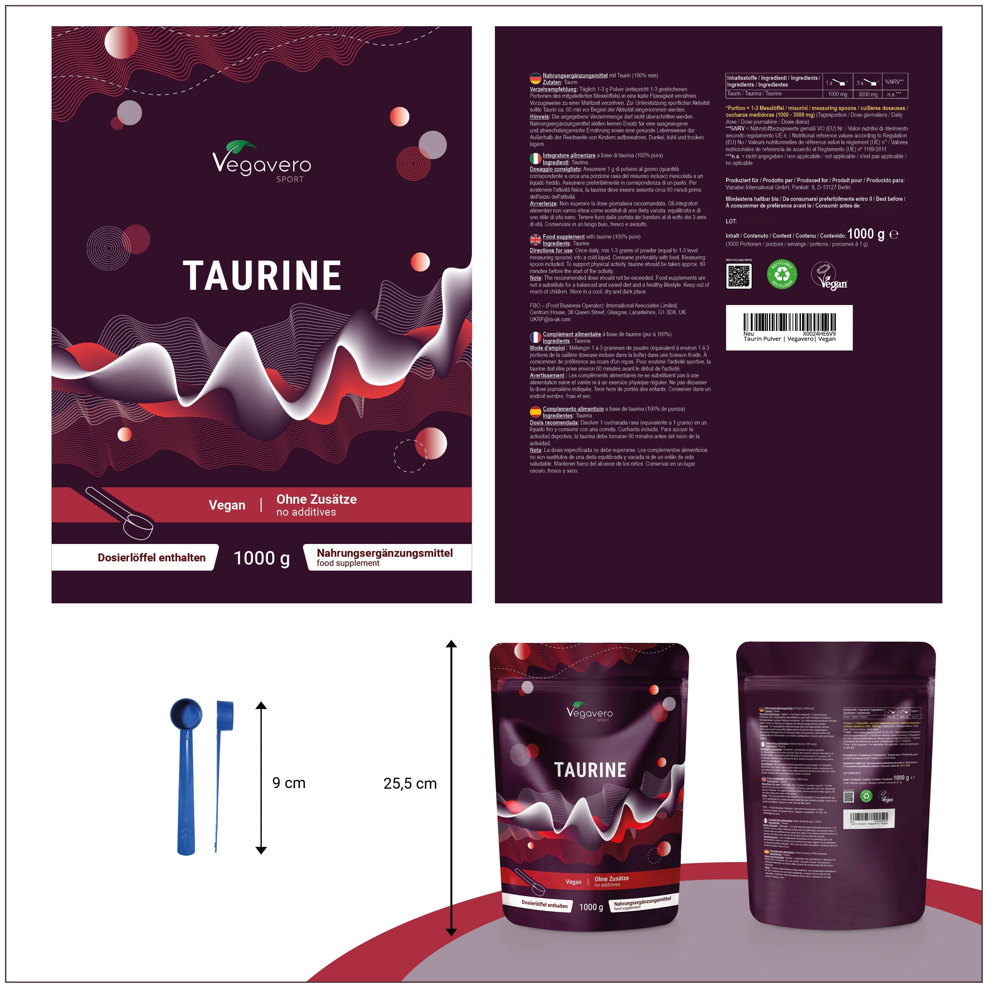 Taurina in Polvere