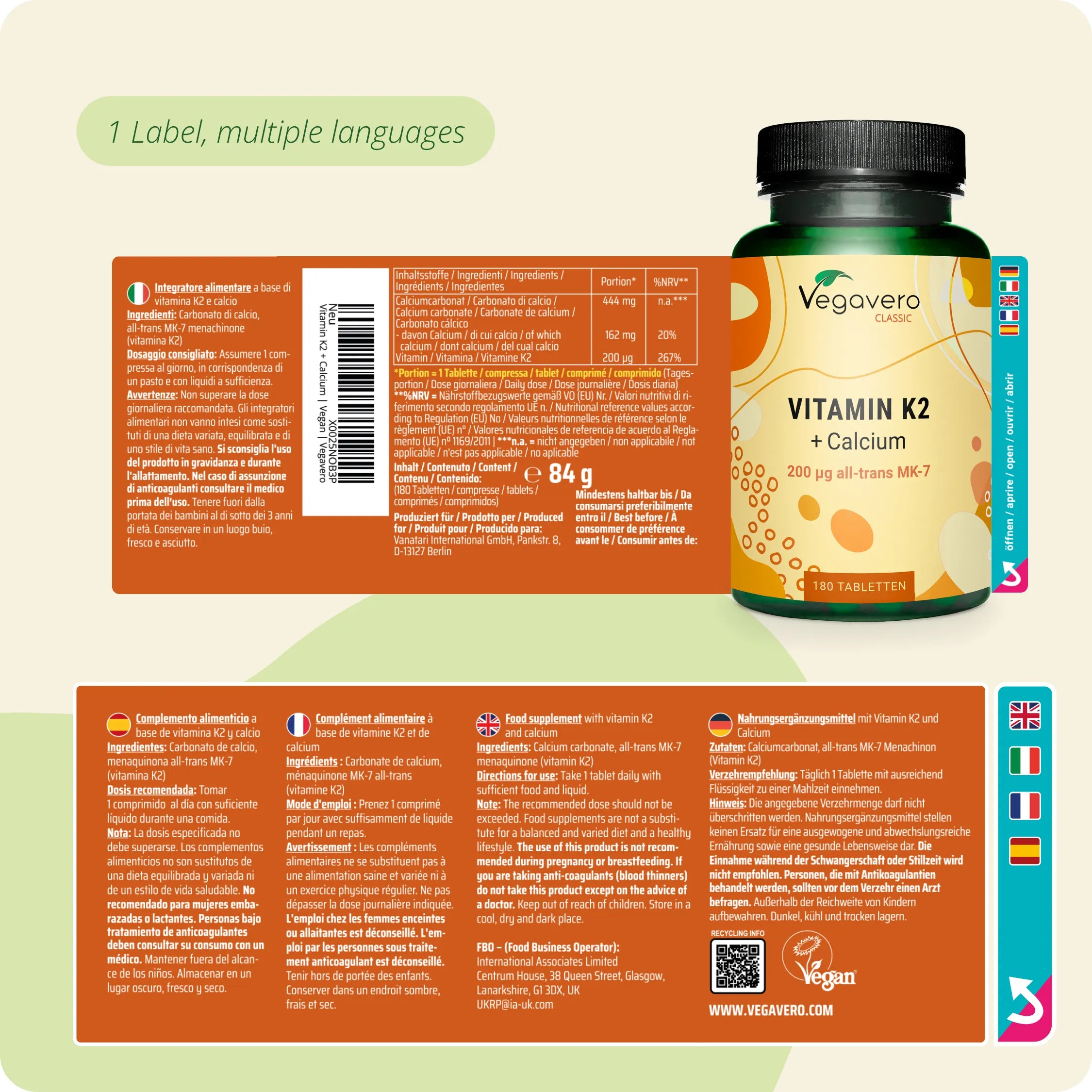 Vitamina K2 Compresse
