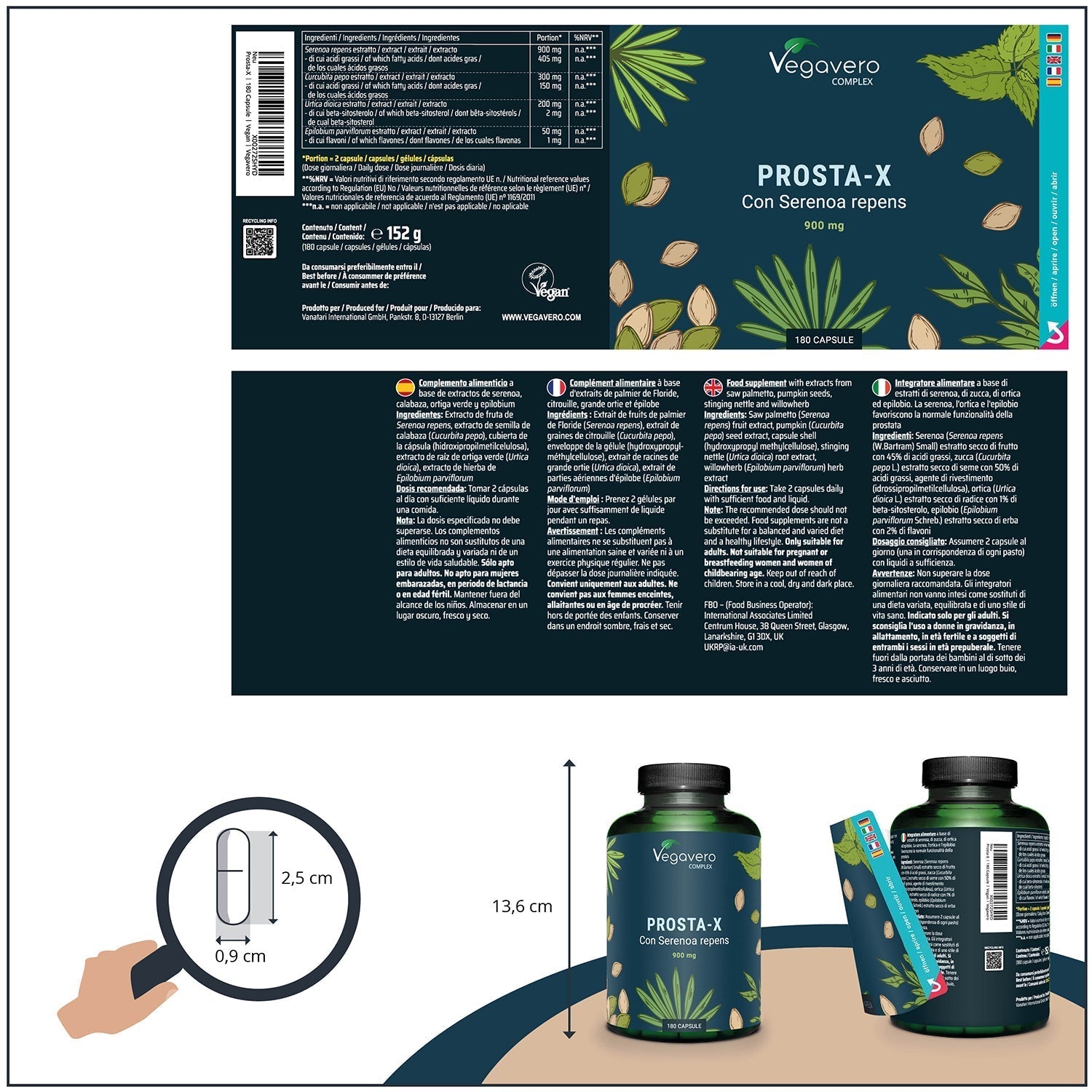 Prosta-X Complex Capsule
