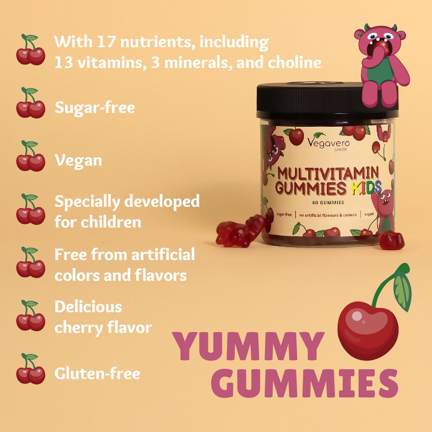Multivitaminiche Junior Gommose