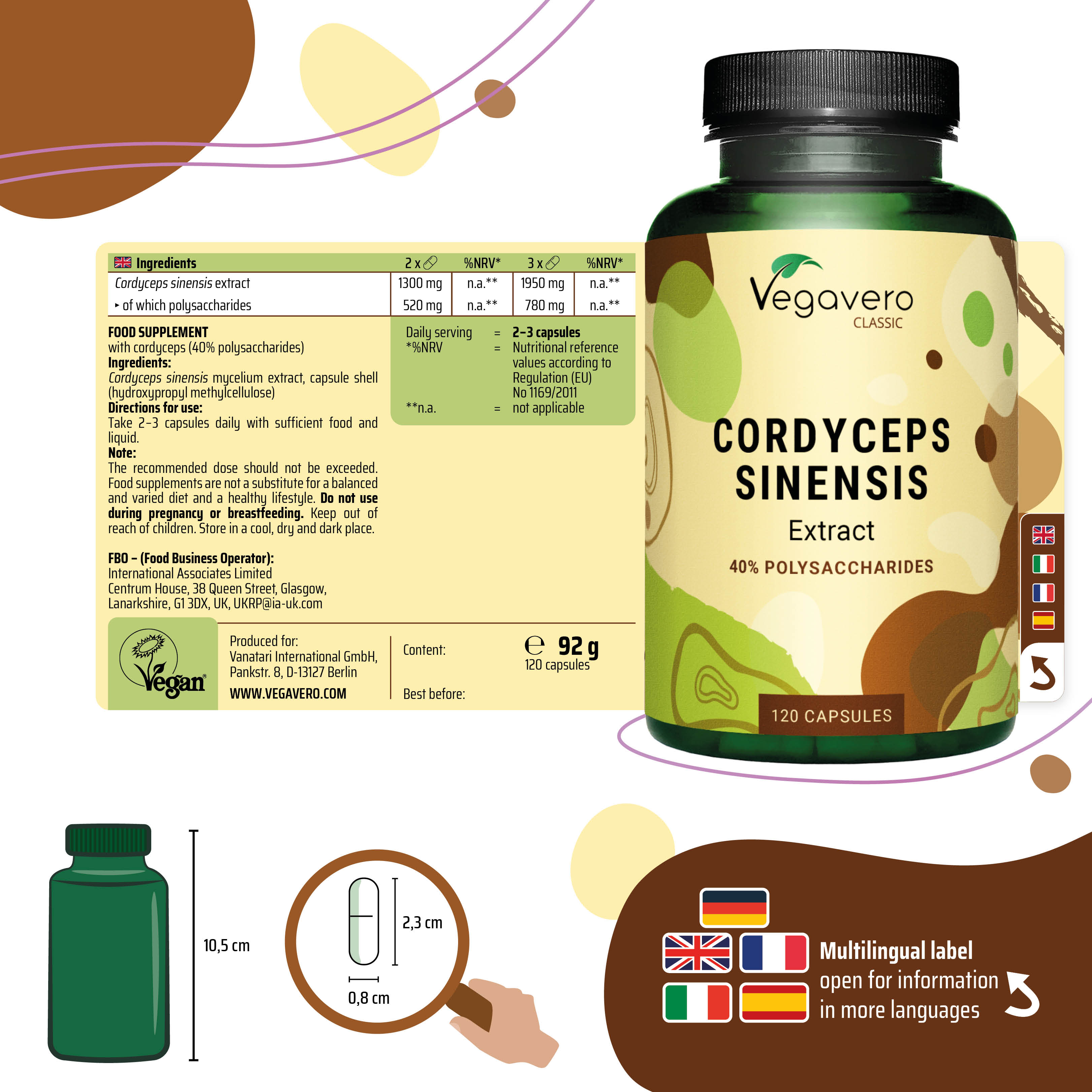 Cordyceps Sinensis Estratto Capsule