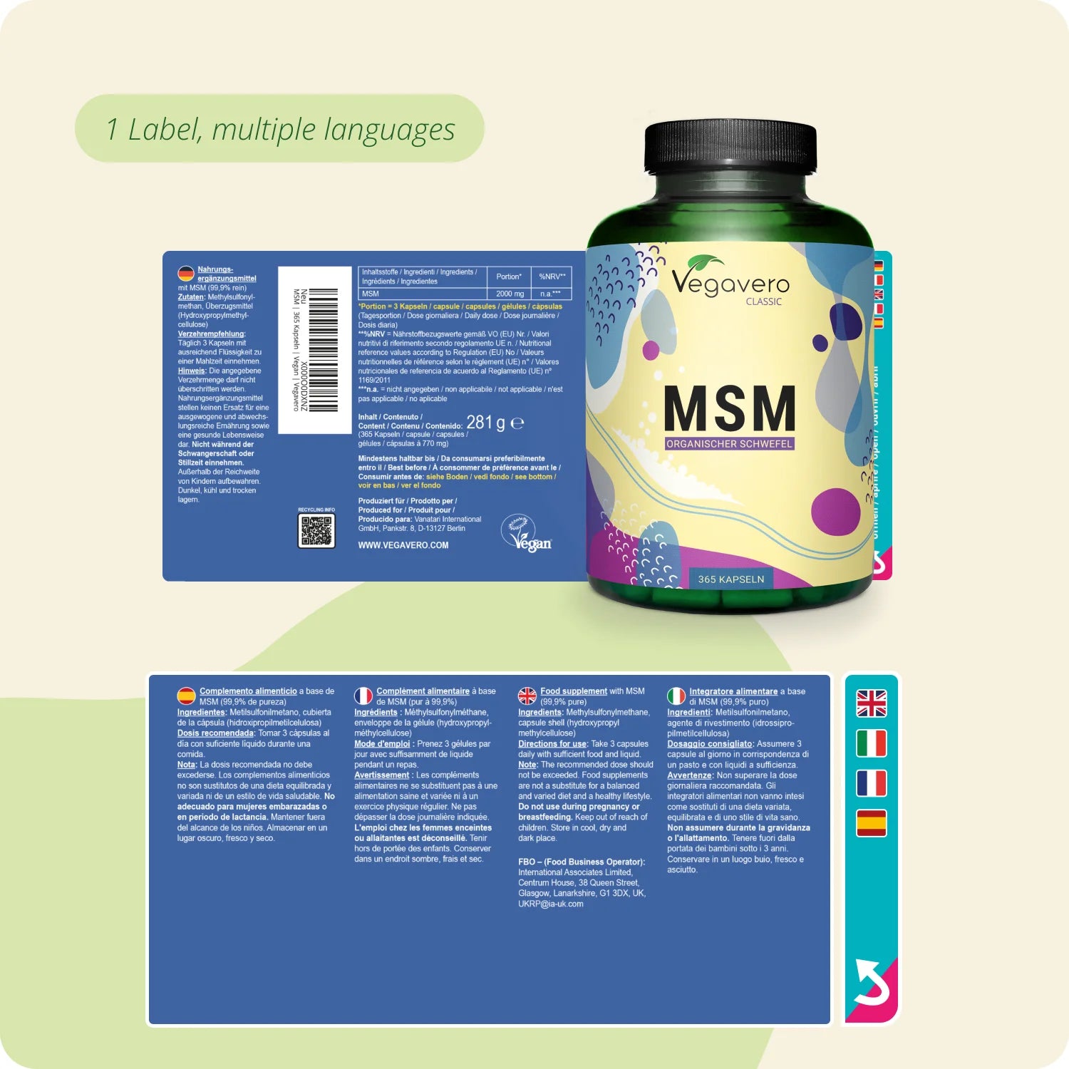 MSM Capsule