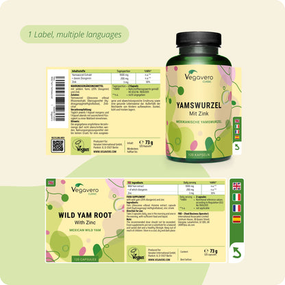 Igname Selvatico + Zinco Capsule