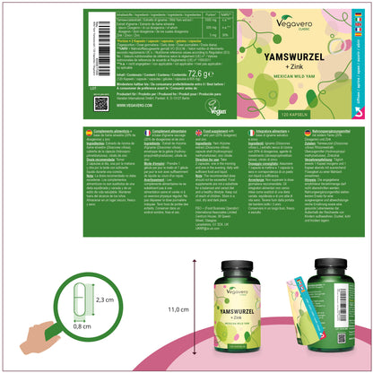 Igname Selvatico + Zinco Capsule