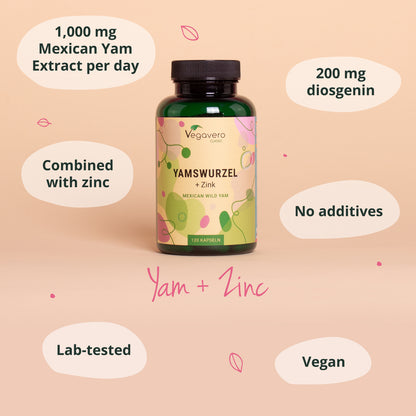 Igname Selvatico + Zinco Capsule