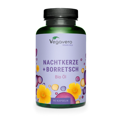 Olio di Enotera + Borragine Capsule Bio