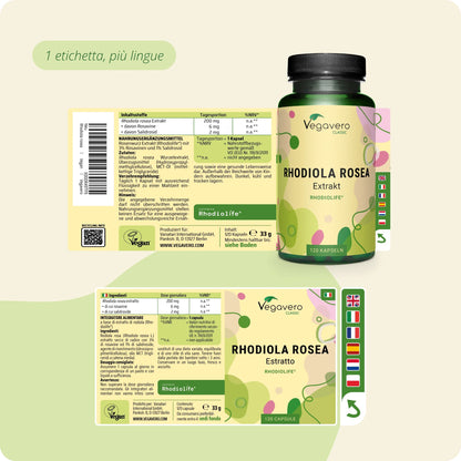 Rhodiola Rosea Estratto Capsule
