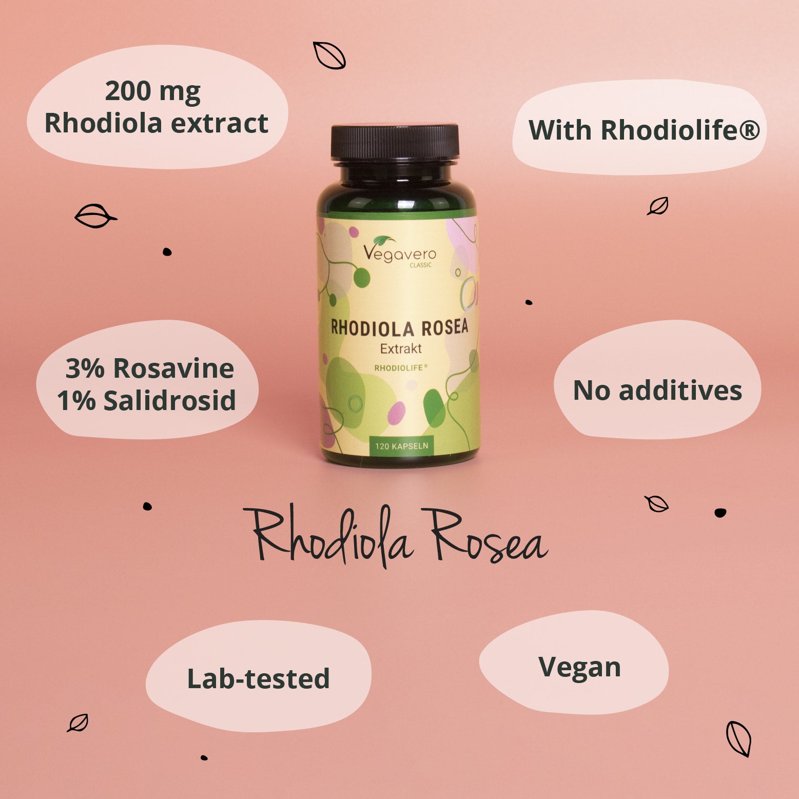 Rhodiola Rosea Estratto Capsule