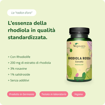 Rhodiola Rosea Estratto Capsule