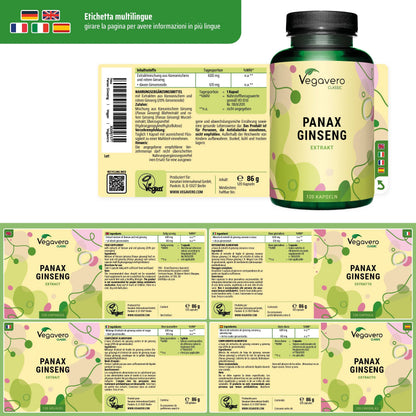 Panax Ginseng Estratto Capsule
