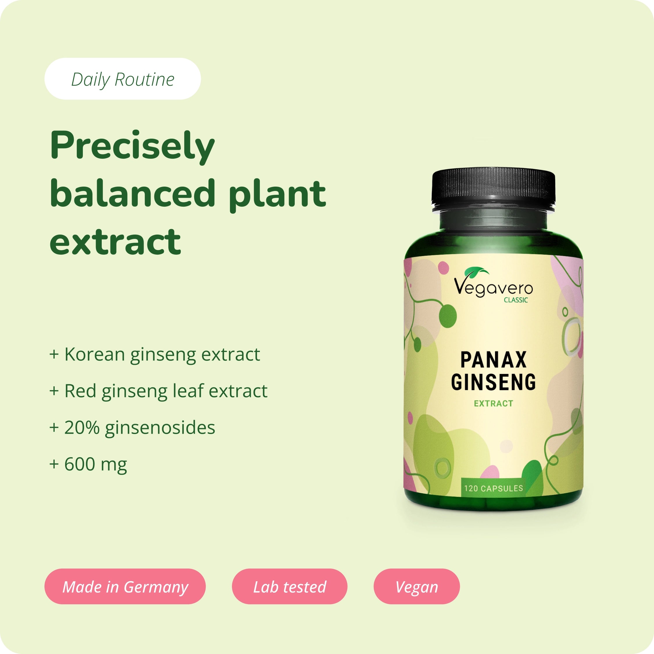Panax Ginseng Estratto Capsule