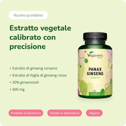 Panax Ginseng Estratto Capsule