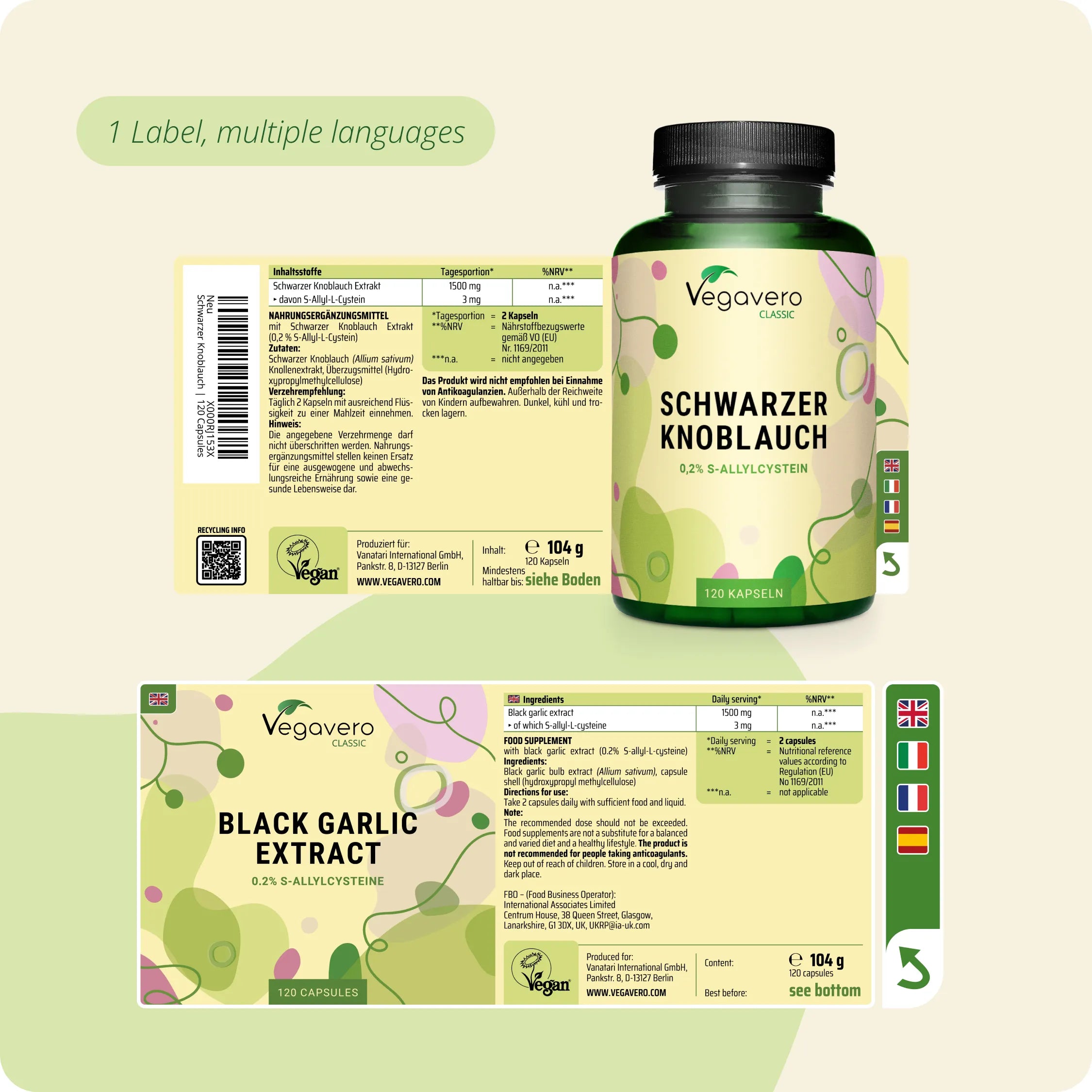 Aglio Nero Estratto Capsule
