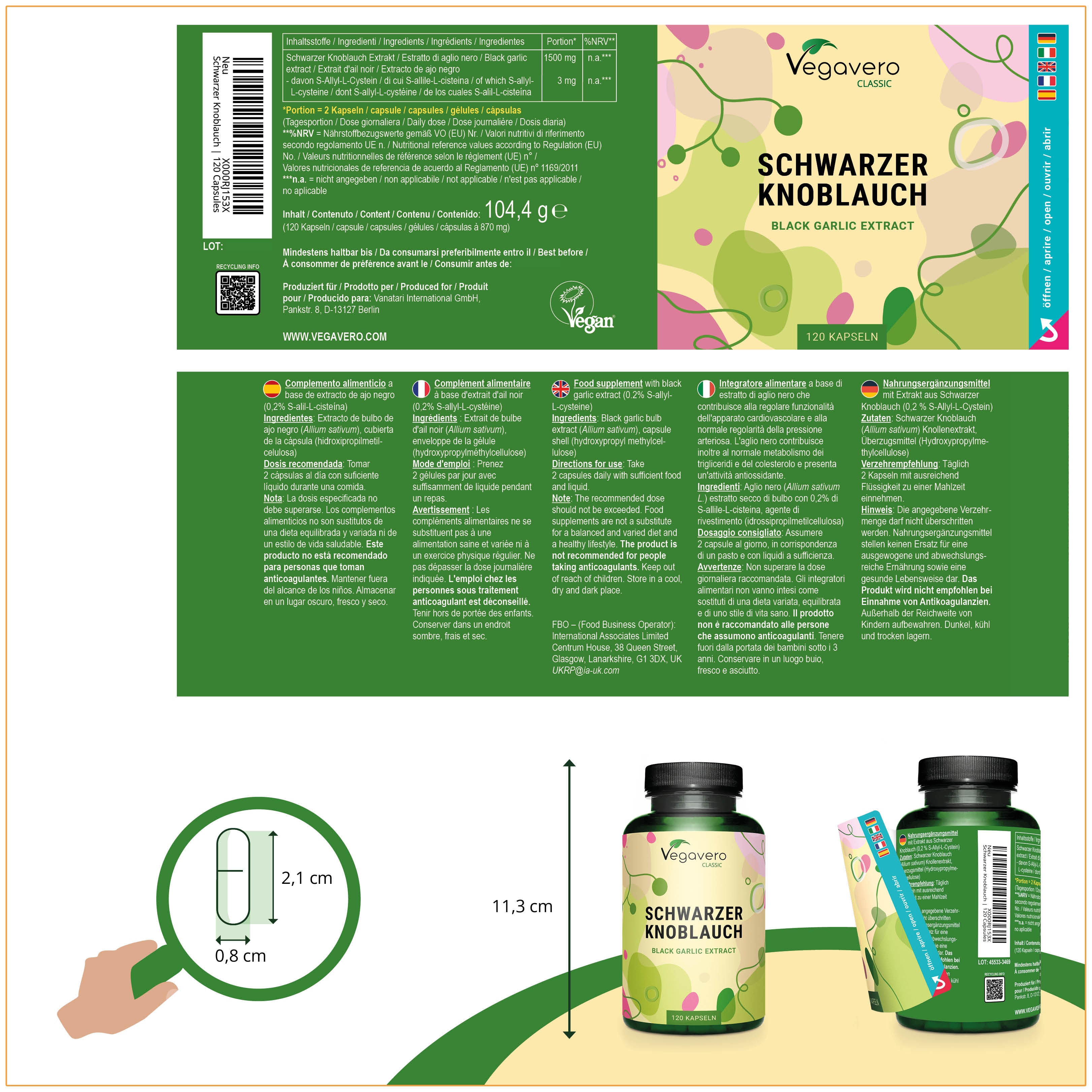 Aglio Nero Estratto Capsule