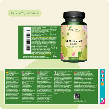 Cannella di Ceylon Estratto Capsule