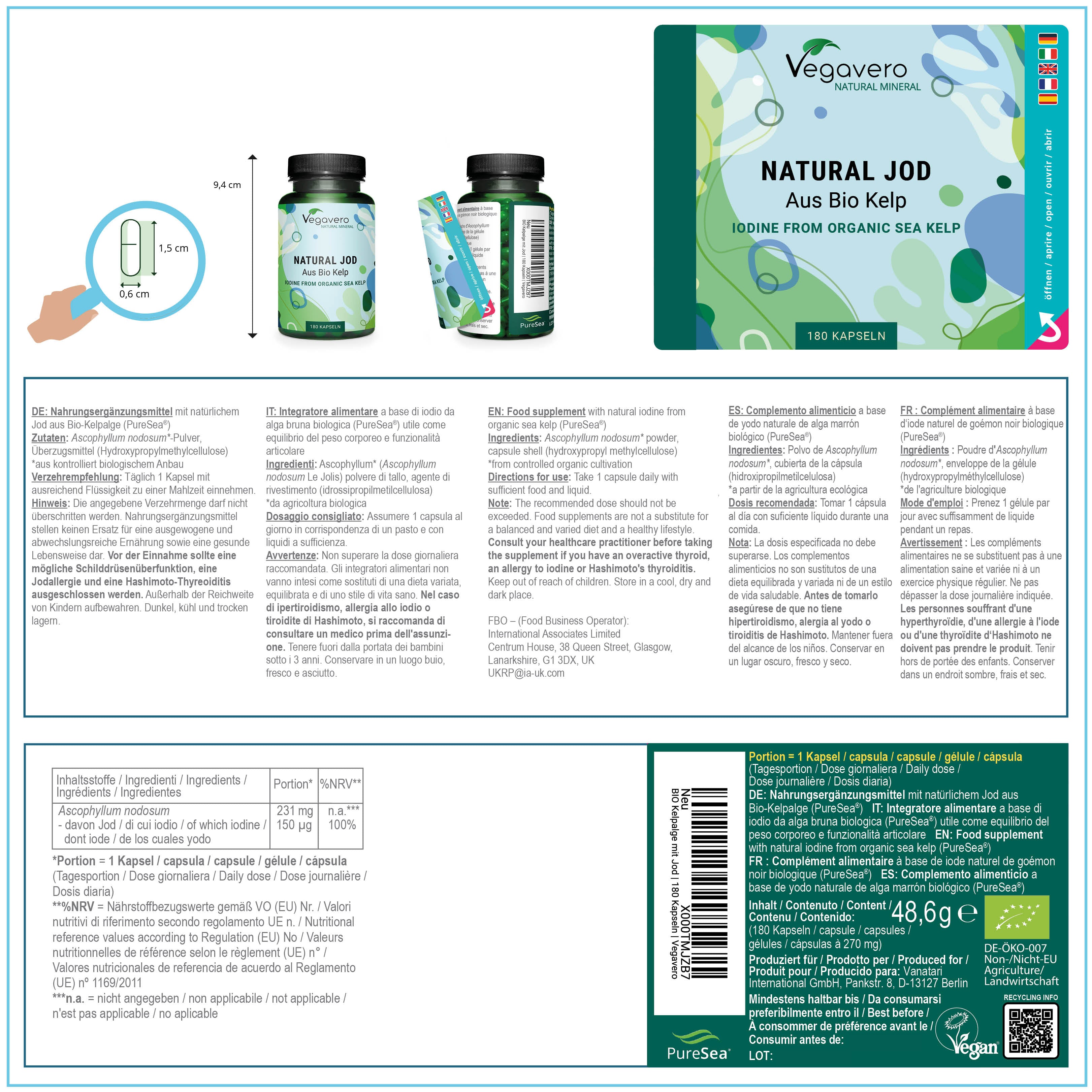 Iodio Naturale Capsule Bio