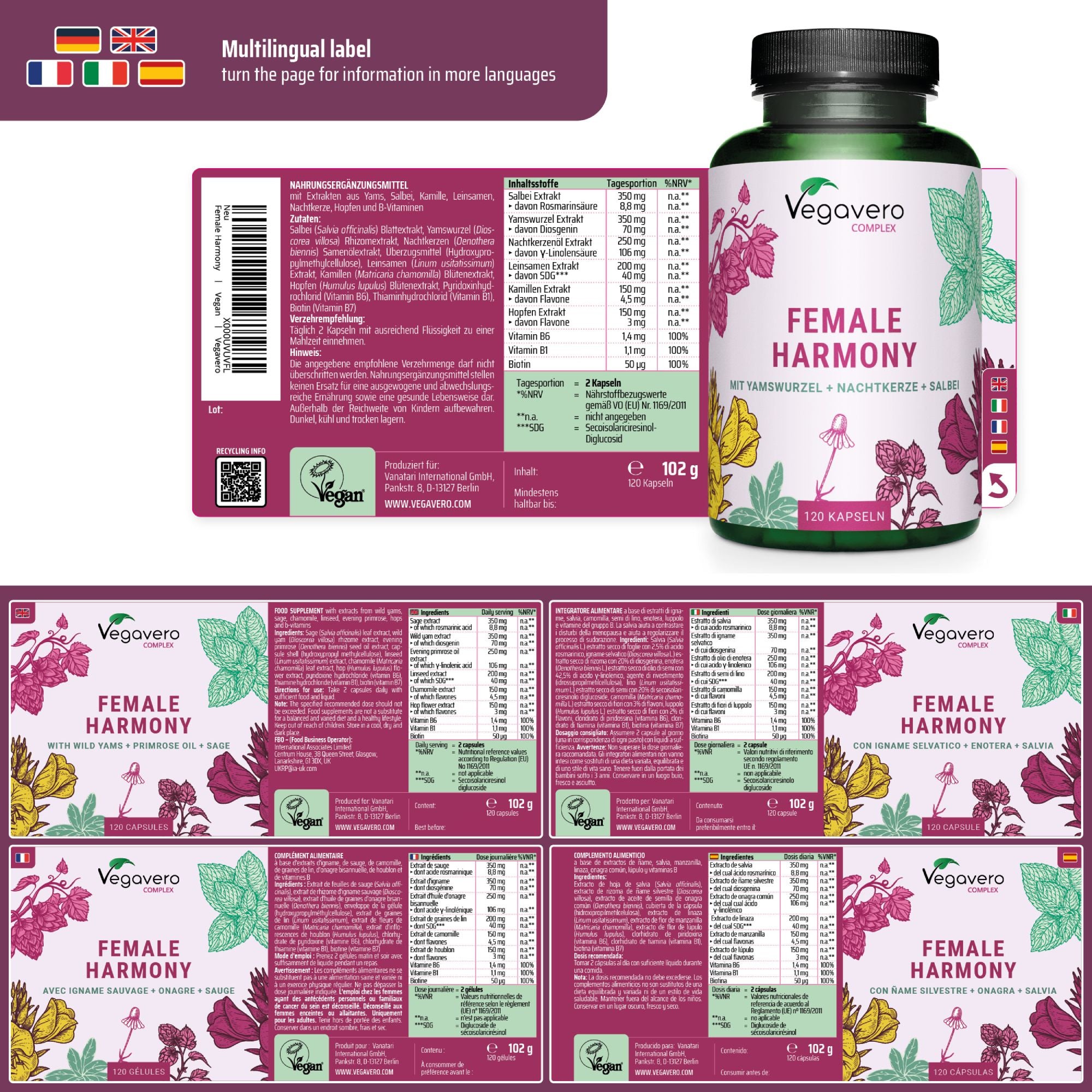 Female Harmony Complex Capsule