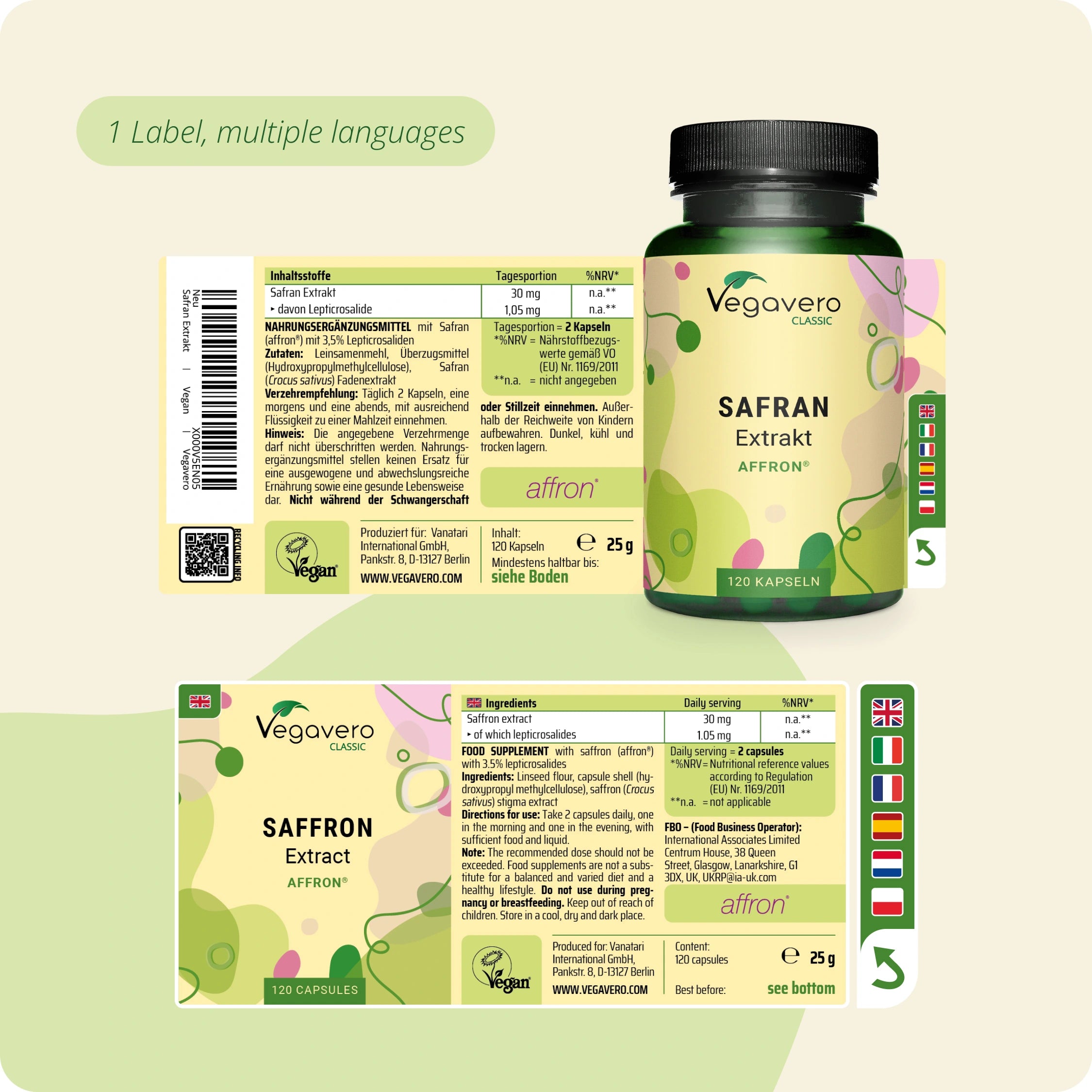 Zafferano Estratto Capsule