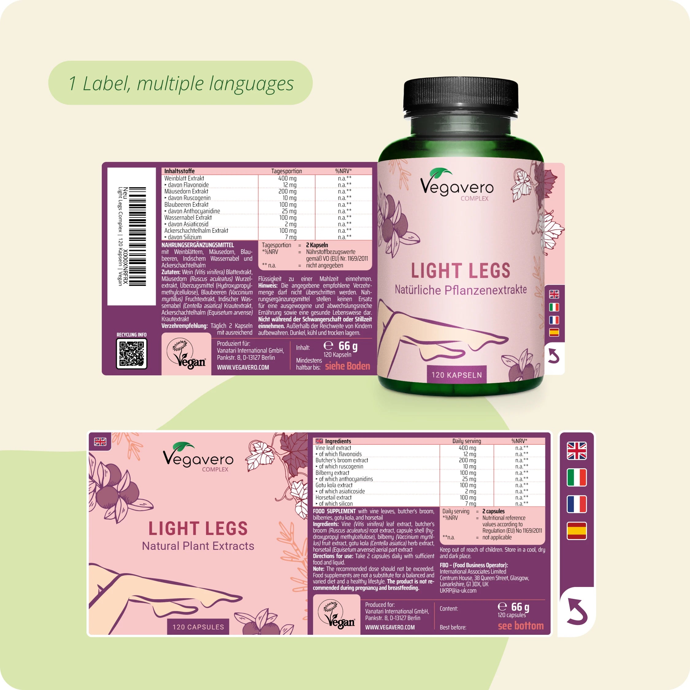 Light Legs Complex Capsule