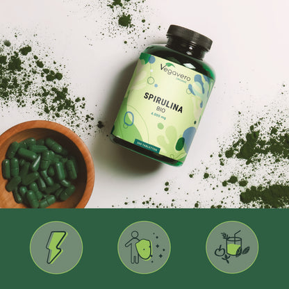 Spirulina Compresse Bio