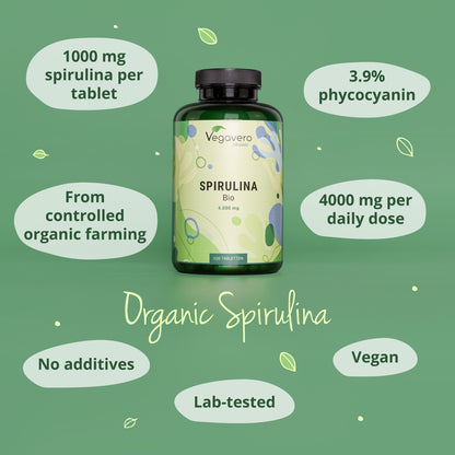 Spirulina Compresse Bio